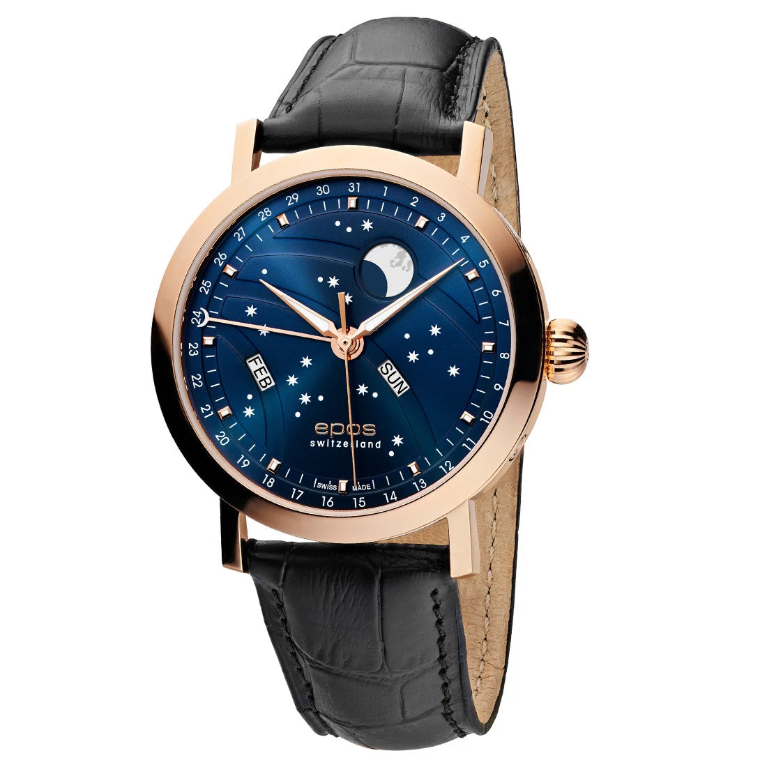 EPOS Artistry 3440 BM Automatic Blauw 42 mm