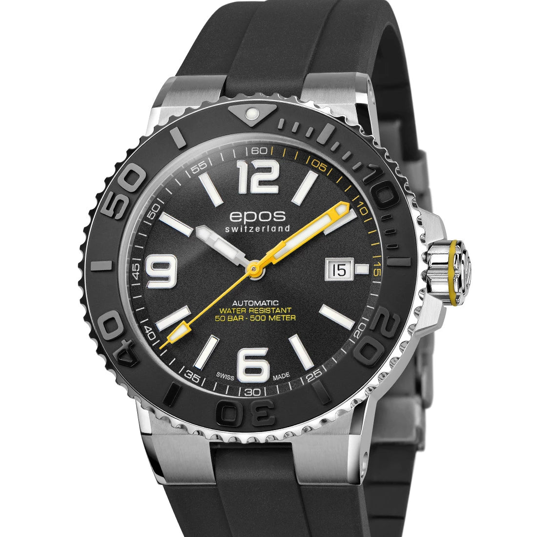 EPOS Sport 3441 Diver Automatique Noir