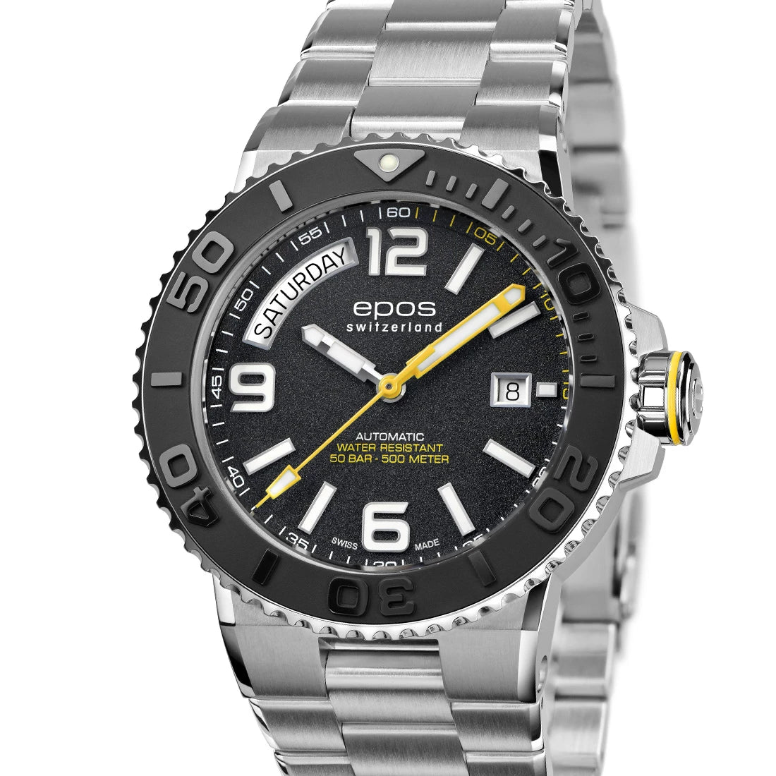 EPOS Sport 3441 Diver DD Automatique Noir