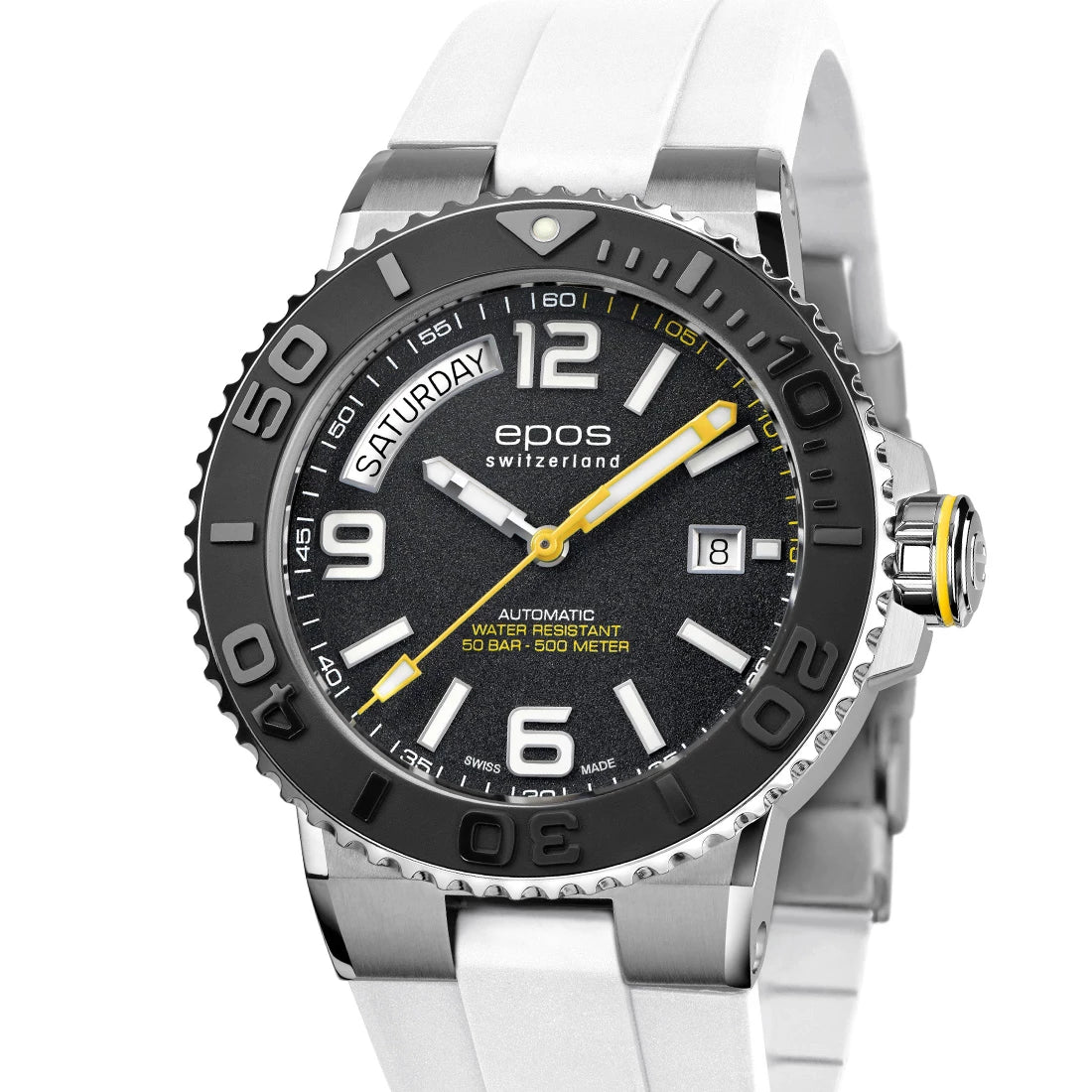 EPOS Sport 3441 Diver DD Automatic Black 43mm