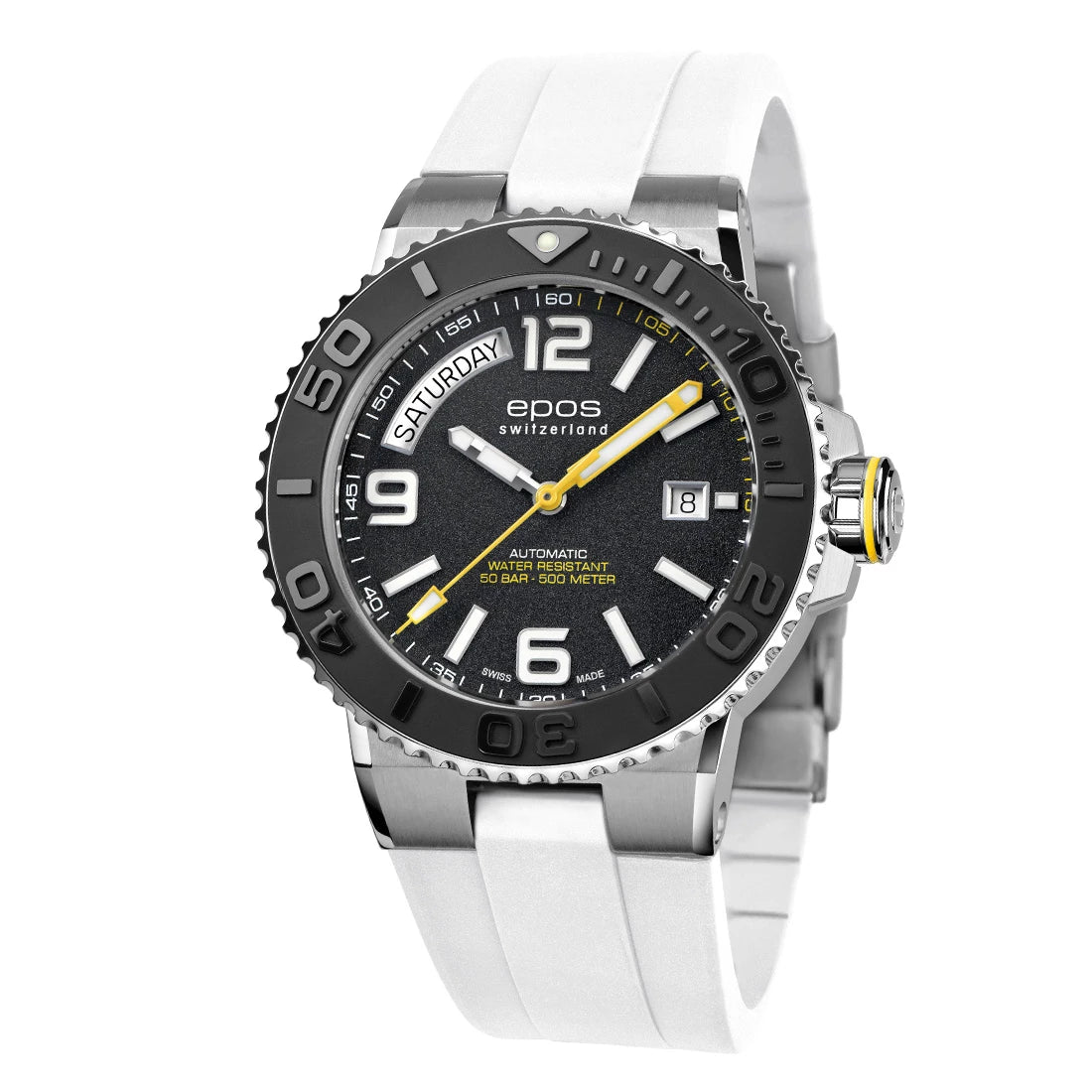EPOS Sport 3441 Diver DD Automatic Black 43mm