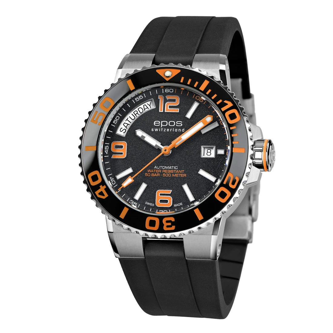EPOS Sport 3441 Diver DD Automatique Noir