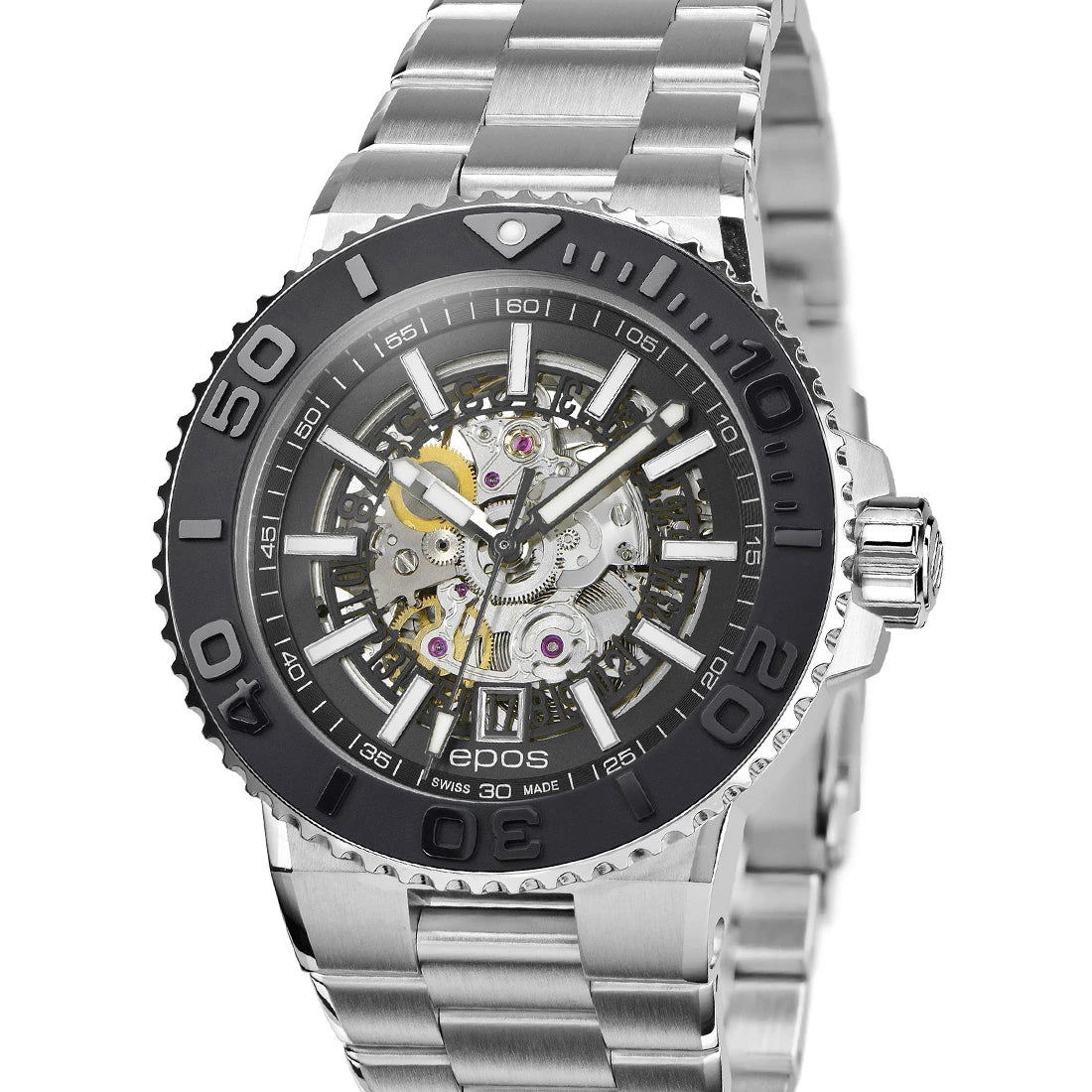 EPOS Sport 3441 Diver SK Automatique Noir