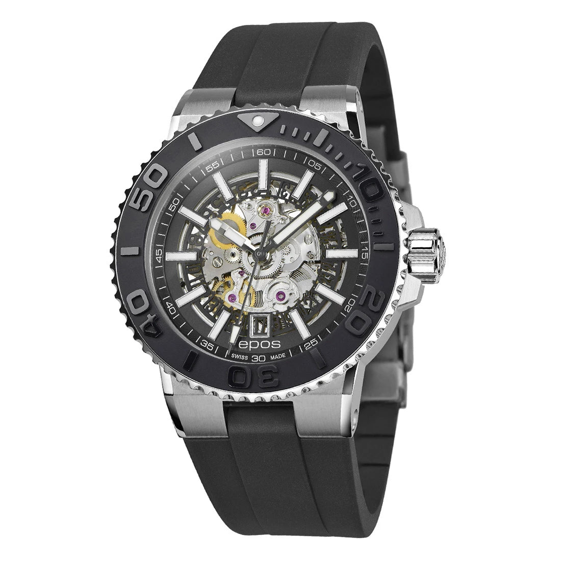 EPOS Sport 3441 Diver SK Automatique Noir