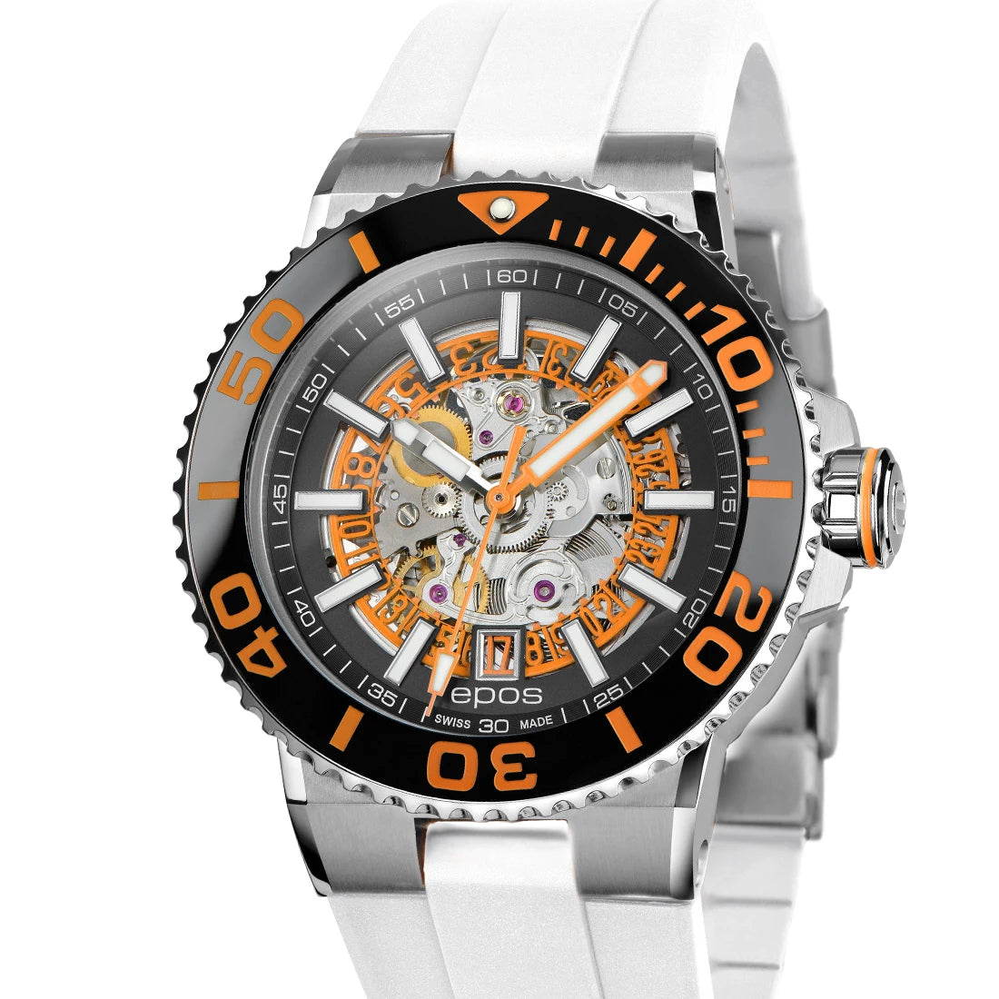 EPOS Sport 3441 Diver SK Automatic Black 43mm