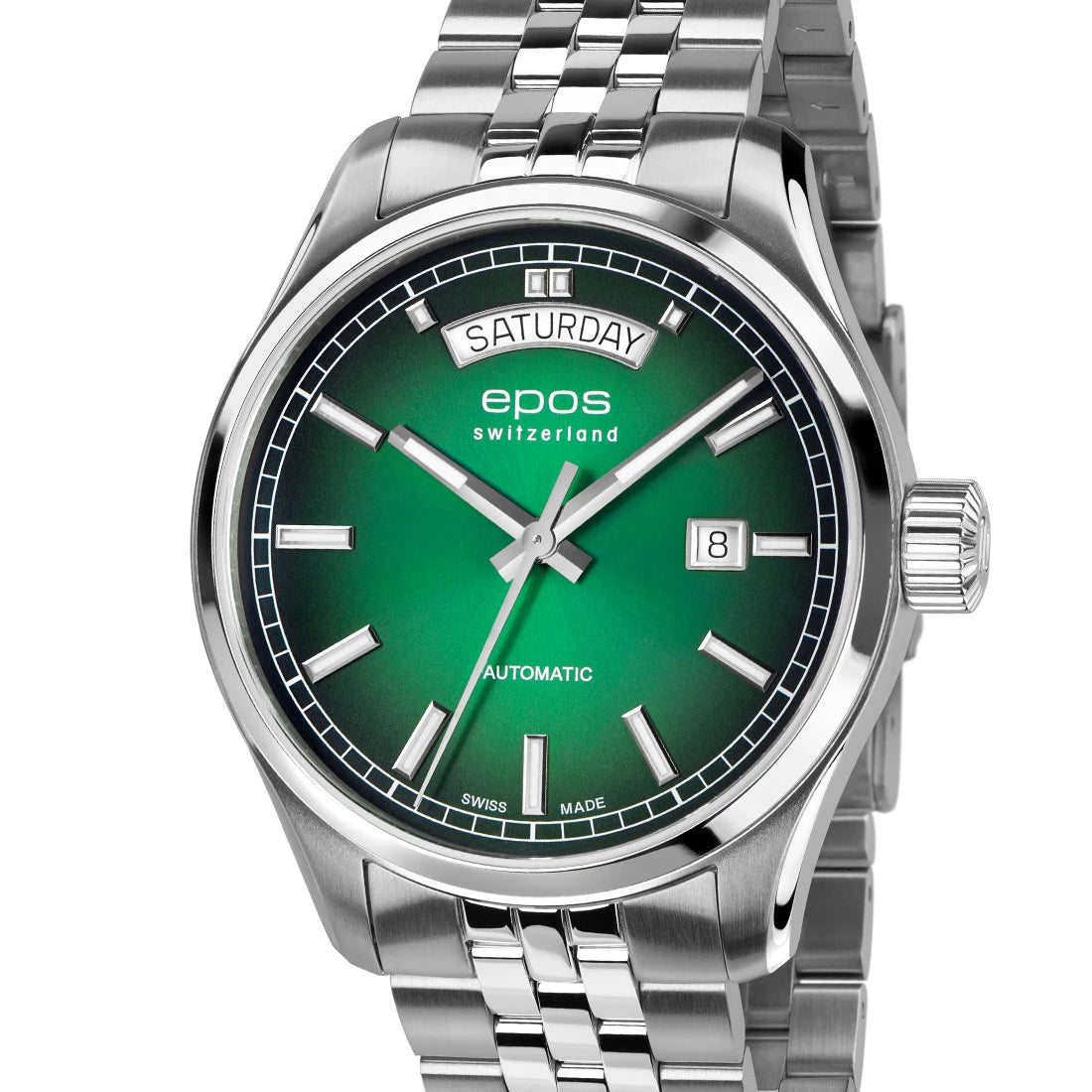 EPOS Timeless 3501 DD Automatic Green 41mm
