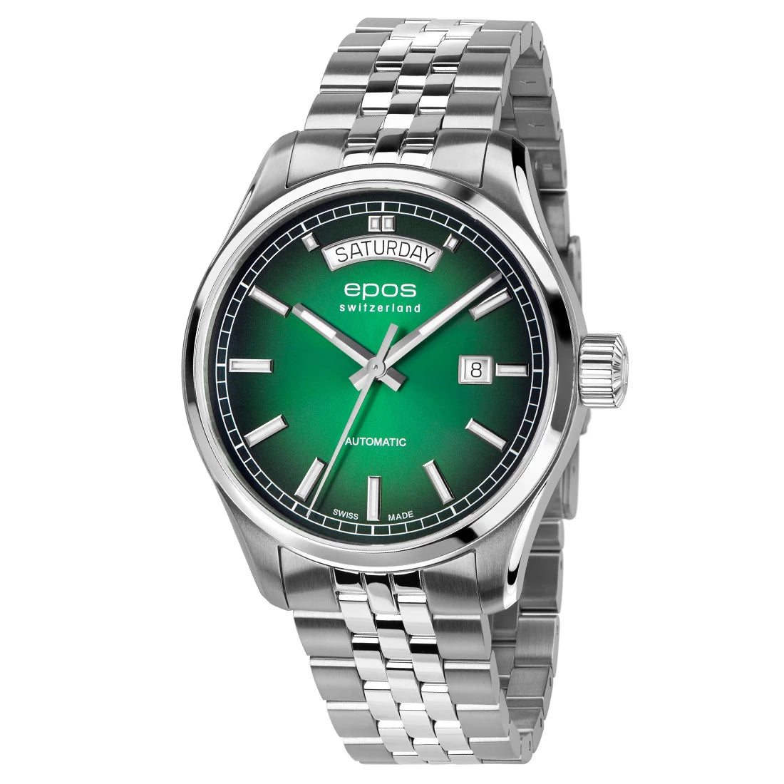 EPOS Timeless 3501 DD Automatic Green 41mm