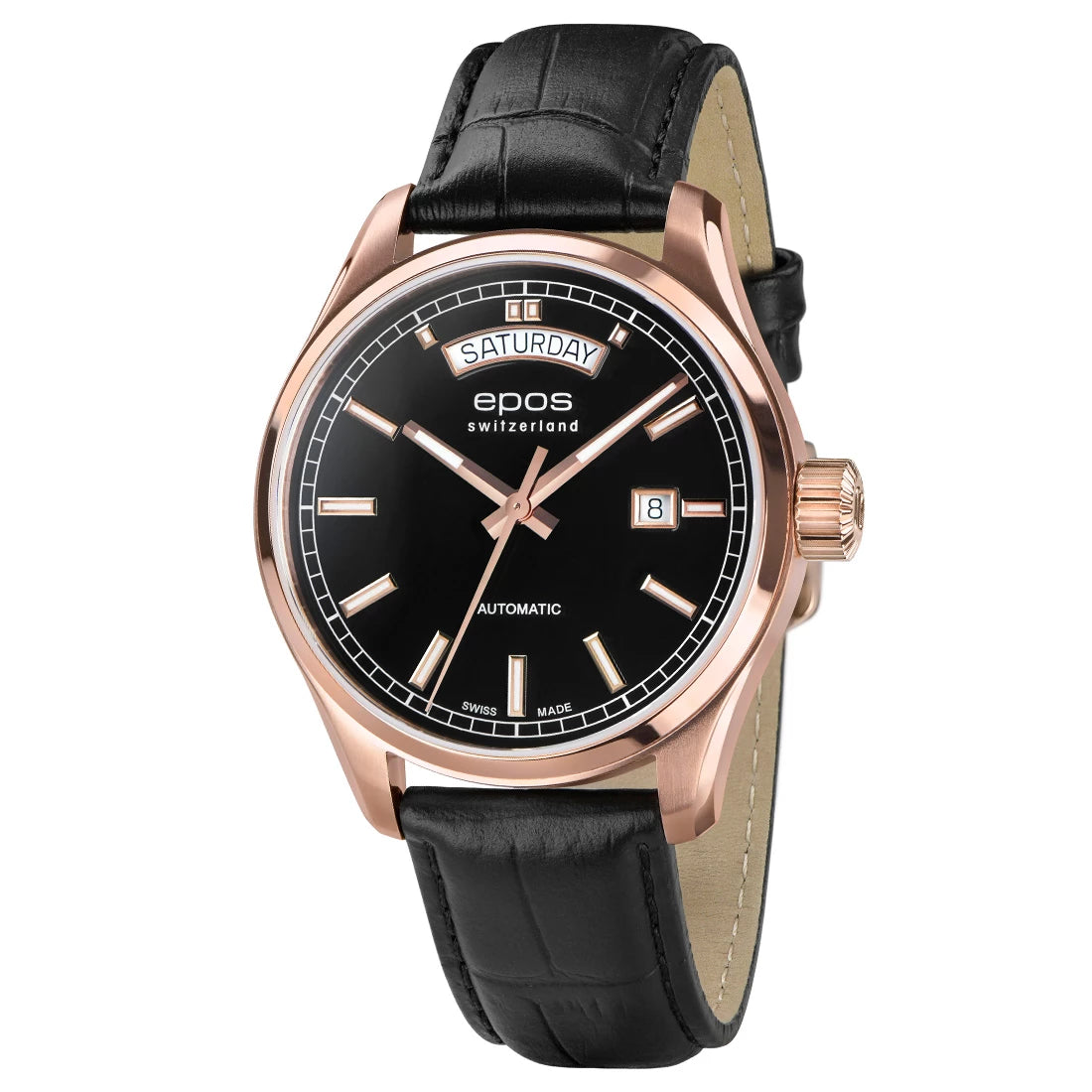 EPOS Timeless 3501 DD Automatic Black 41mm