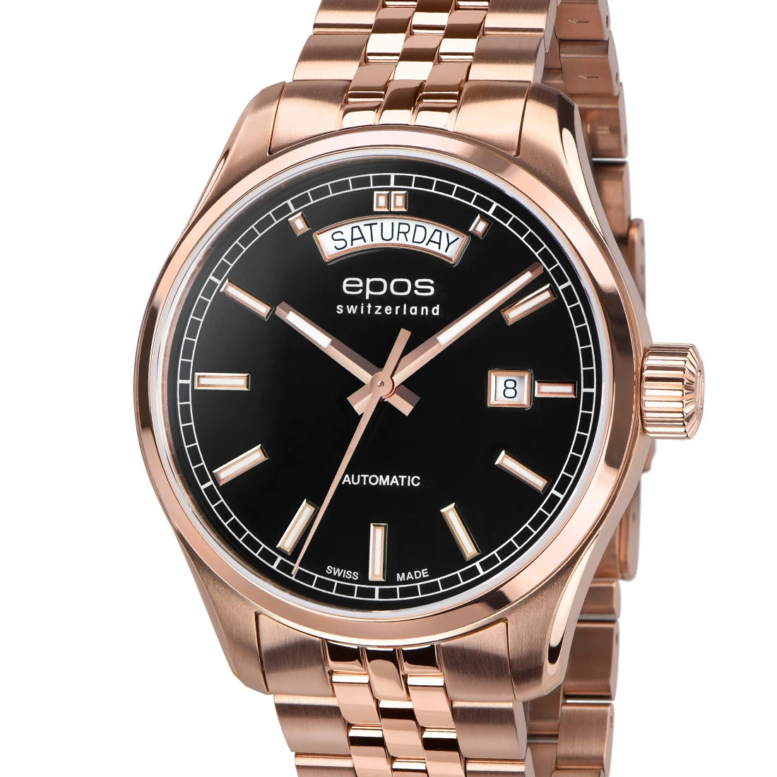 EPOS Timeless 3501 DD Automatic Black 41mm
