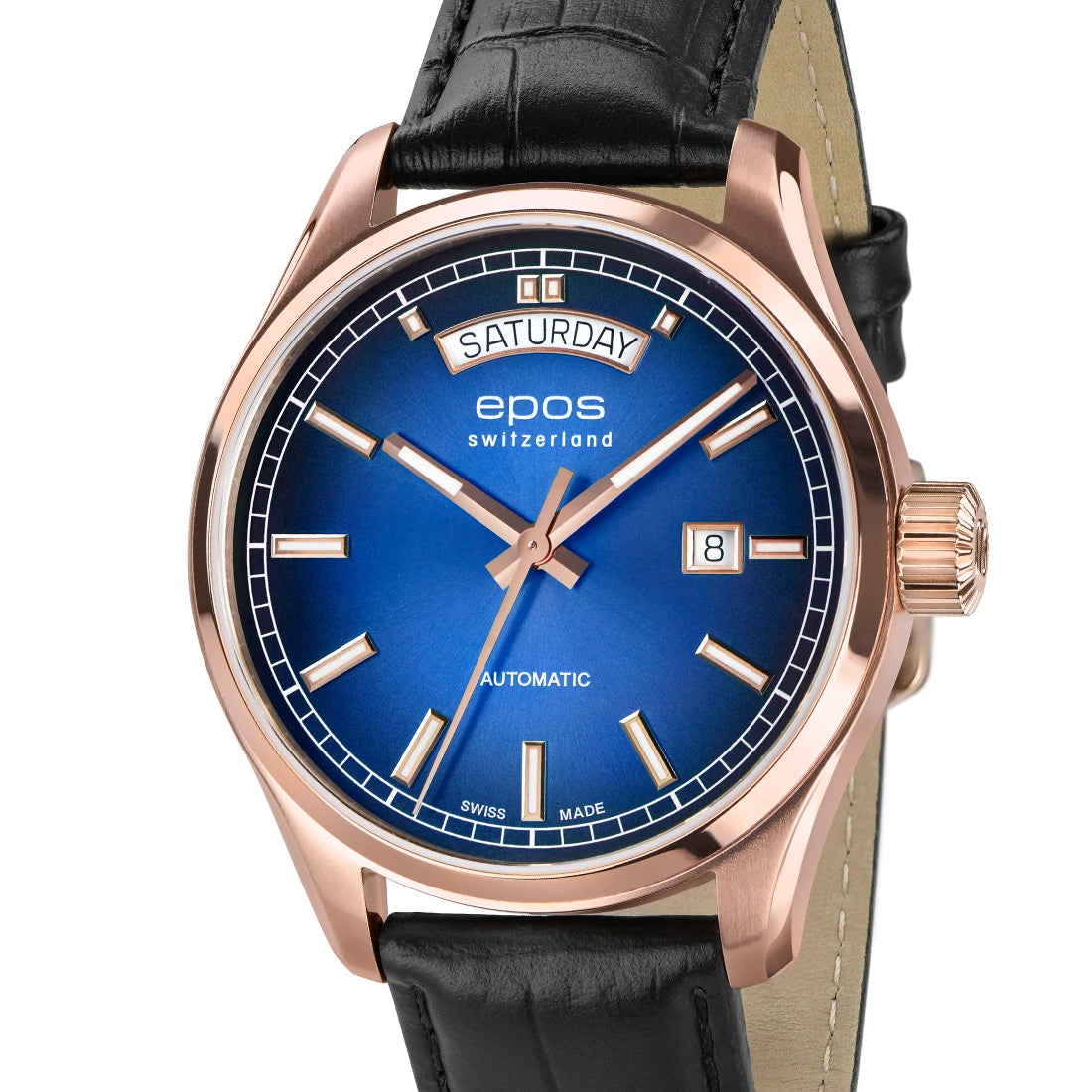 EPOS Timeless 3501 DD Automatic Blue 41mm