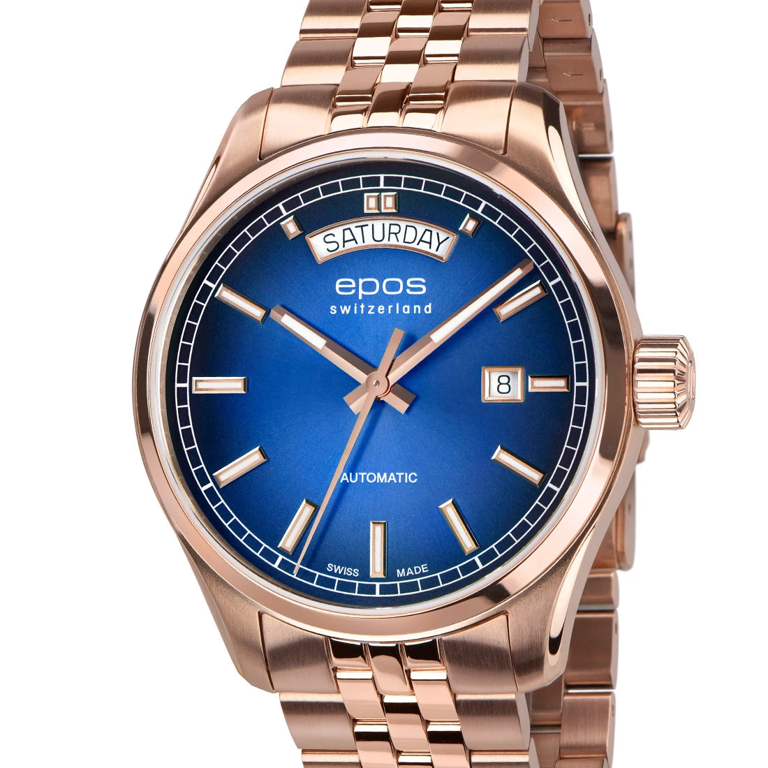 EPOS Timeless 3501 DD Automatic Blue 41mm