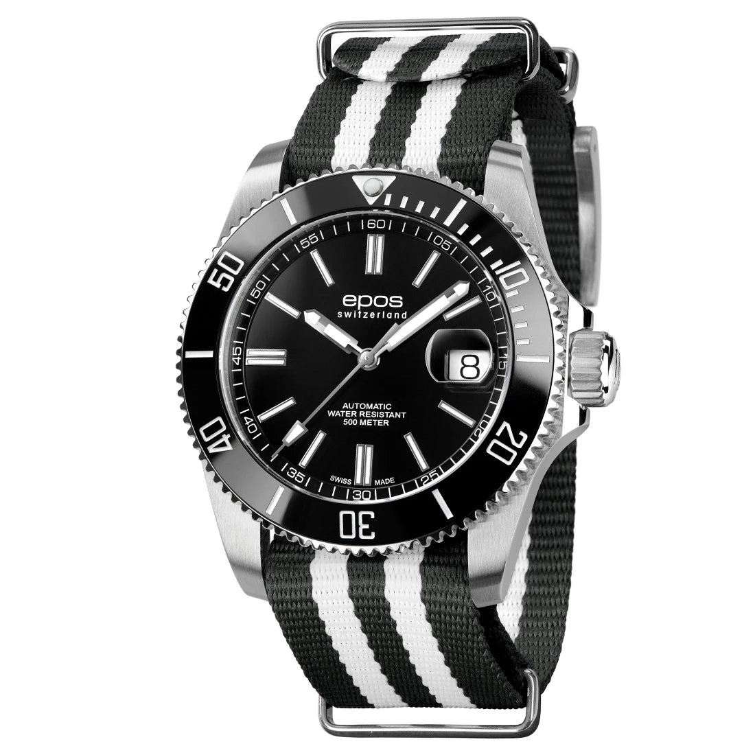 EPOS Sport 3504 Diver Automatique Noir ,5 mm