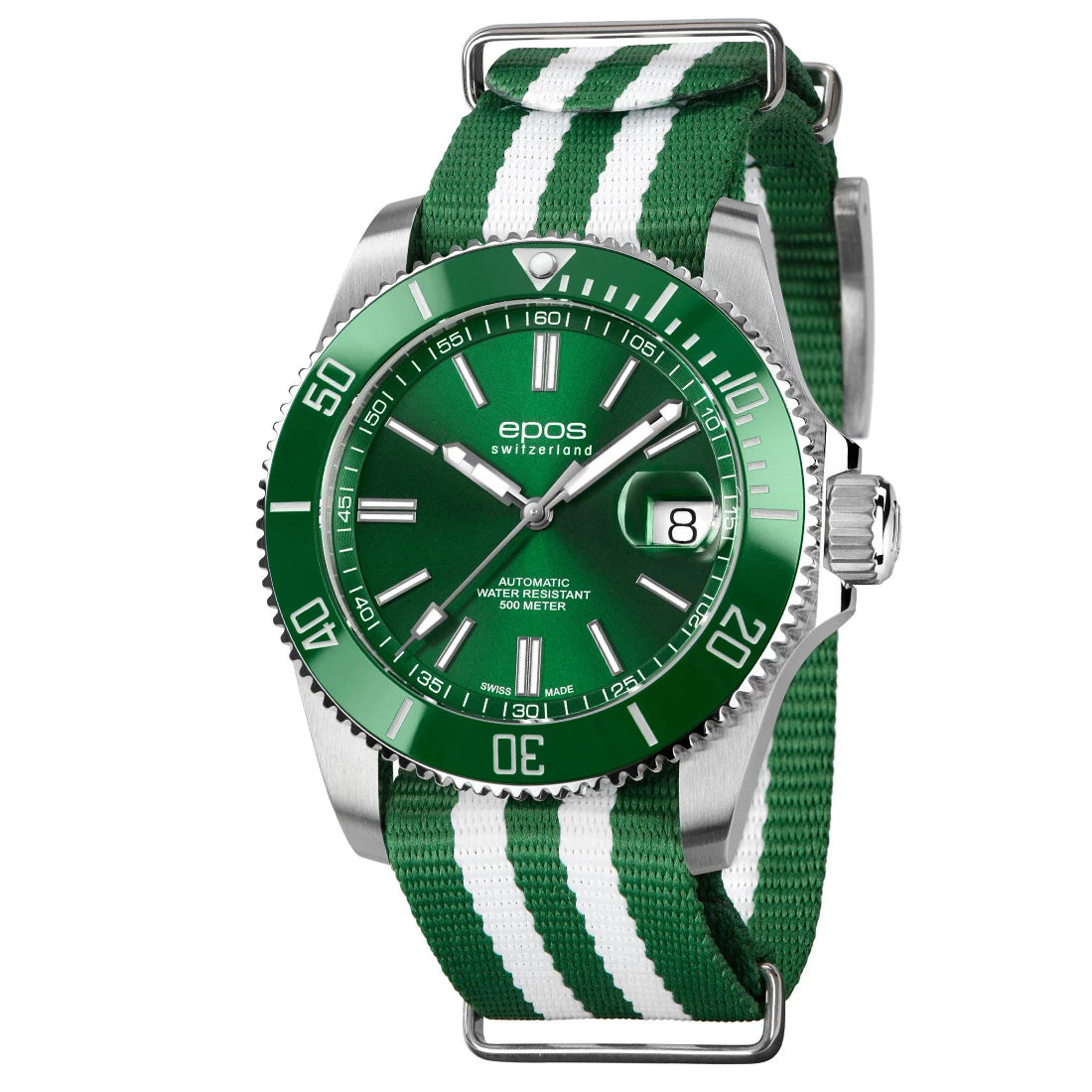 EPOS Sport 3504 Diver Automatic Green 41.5mm