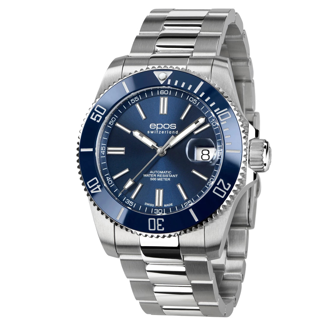 EPOS Sport 3504 Diver Automatic Blue 41.5mm