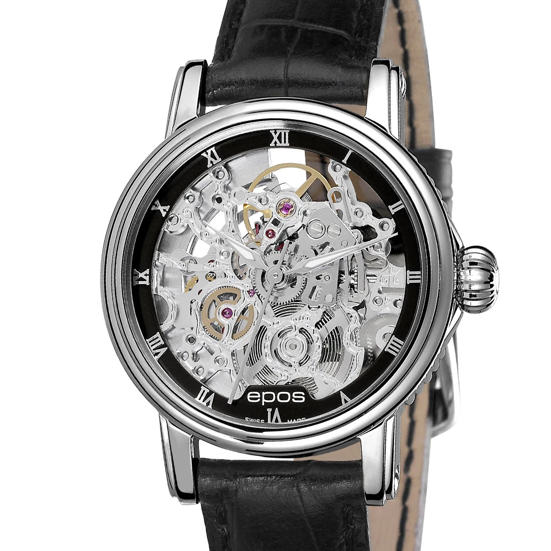 EPOS Timeless 4390 SK Automatic Black 34mm