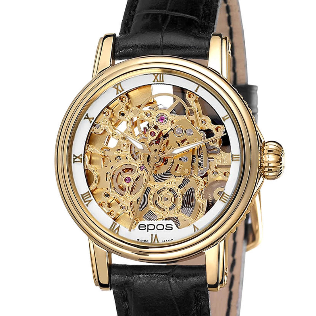 EPOS Timeless 4390 SK Automatic Wit 34 mm