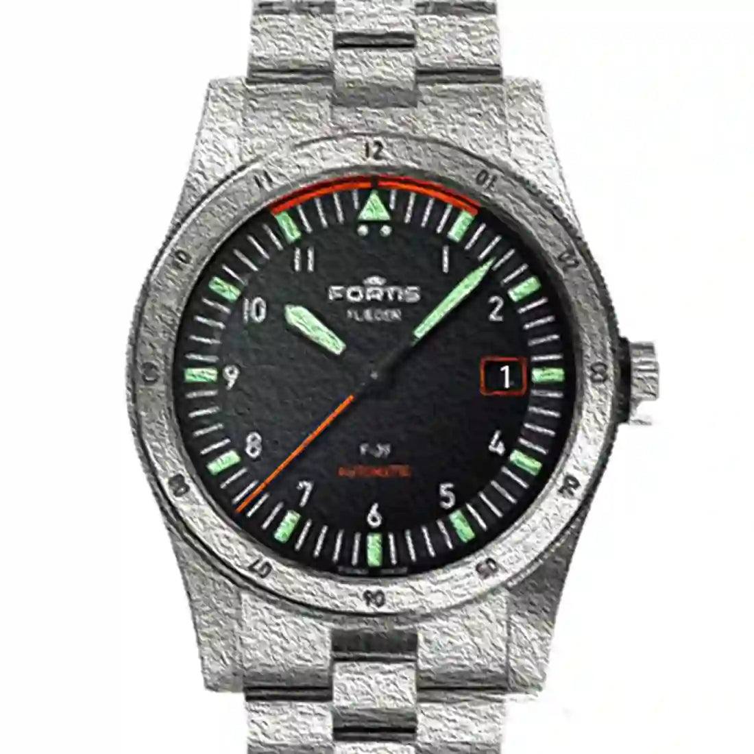 Fortis Flieger Automatic Black 39mm