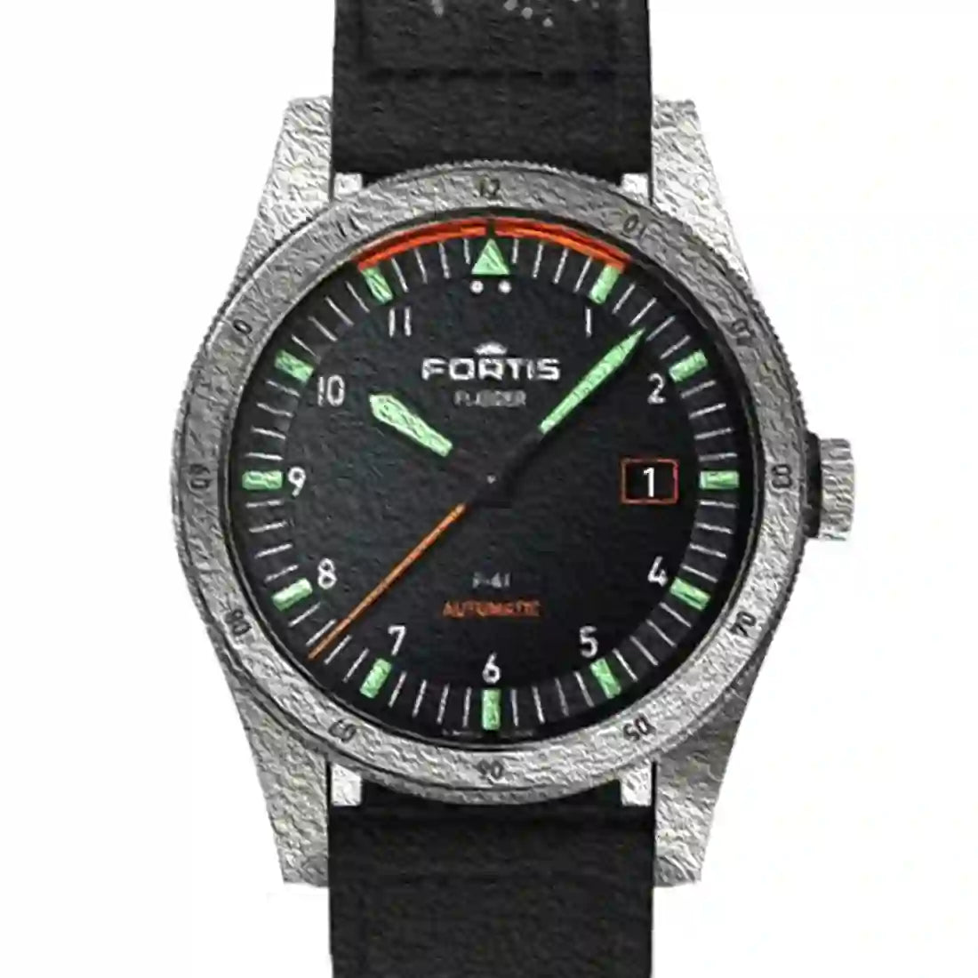 Fortis Flieger Automatic Black 41mm