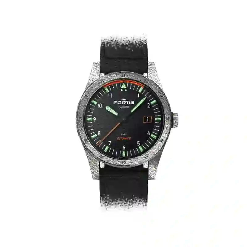 Fortis Flieger Automatic Black 41mm