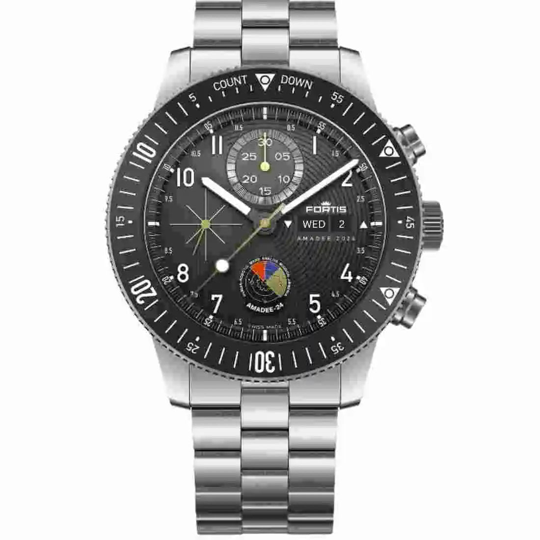 Fortis Novonaut Automatique Noir 42mm