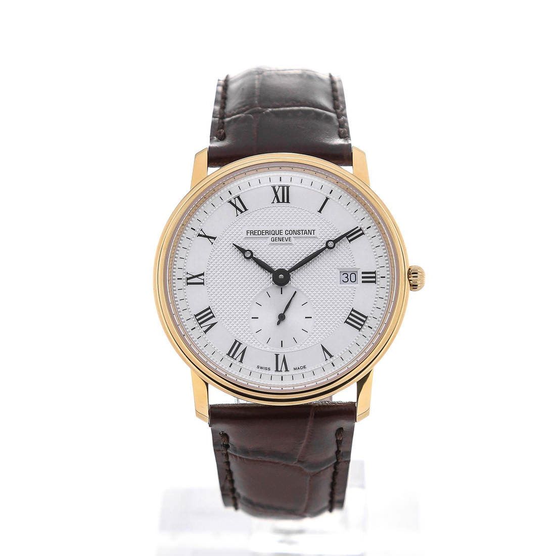 Frederique Constant Slimline Quarz Silber