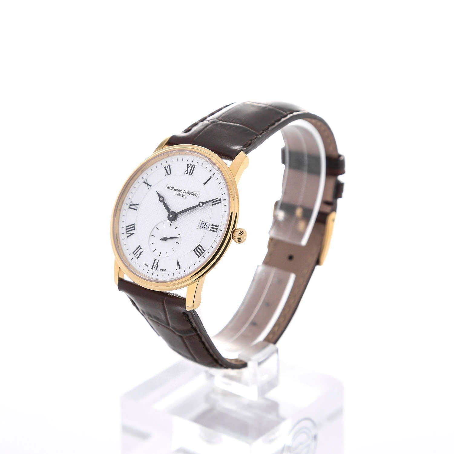 Frederique Constant Slimline Quarz Silber