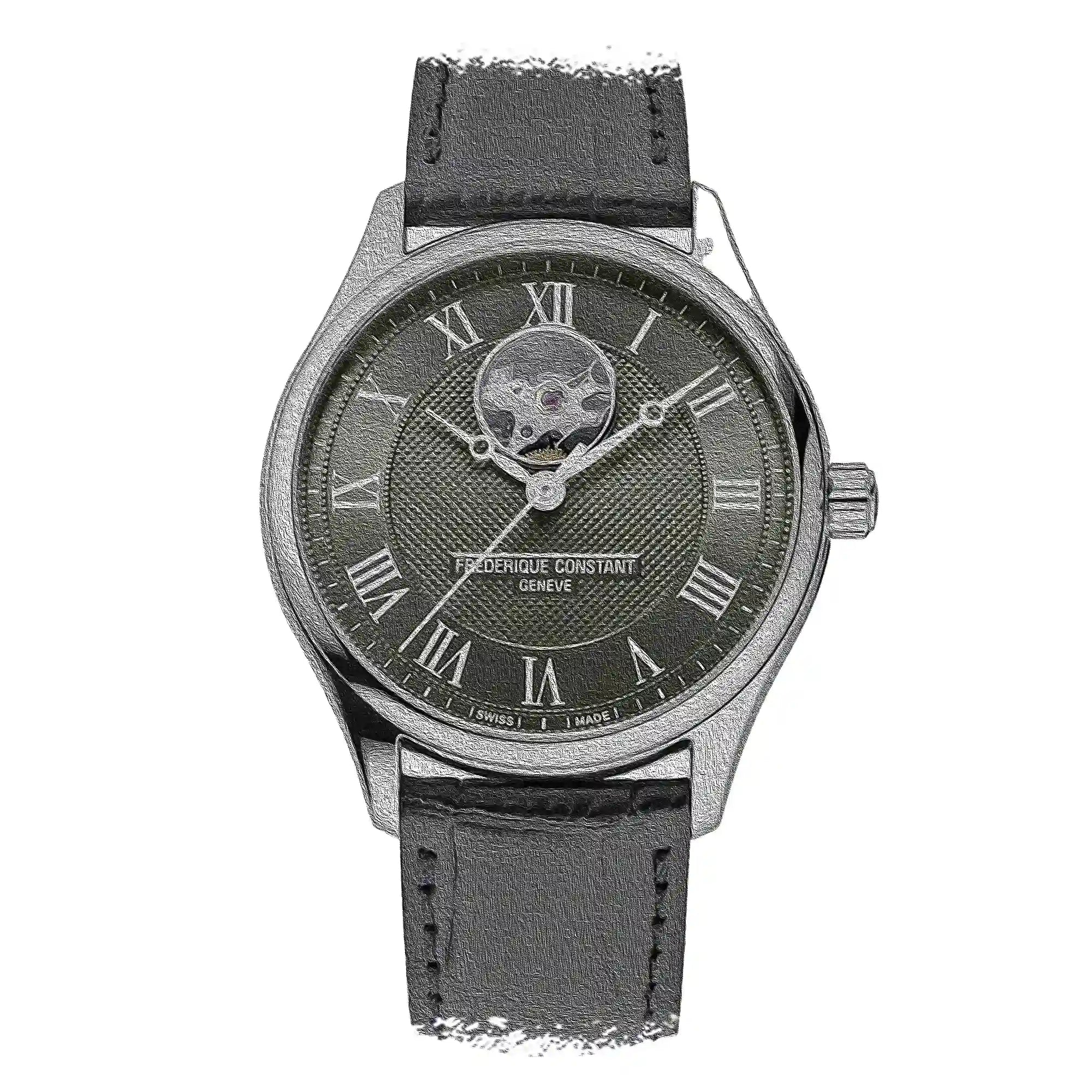 Frederique Constant Classic Heart Beat Automatik Schwarz