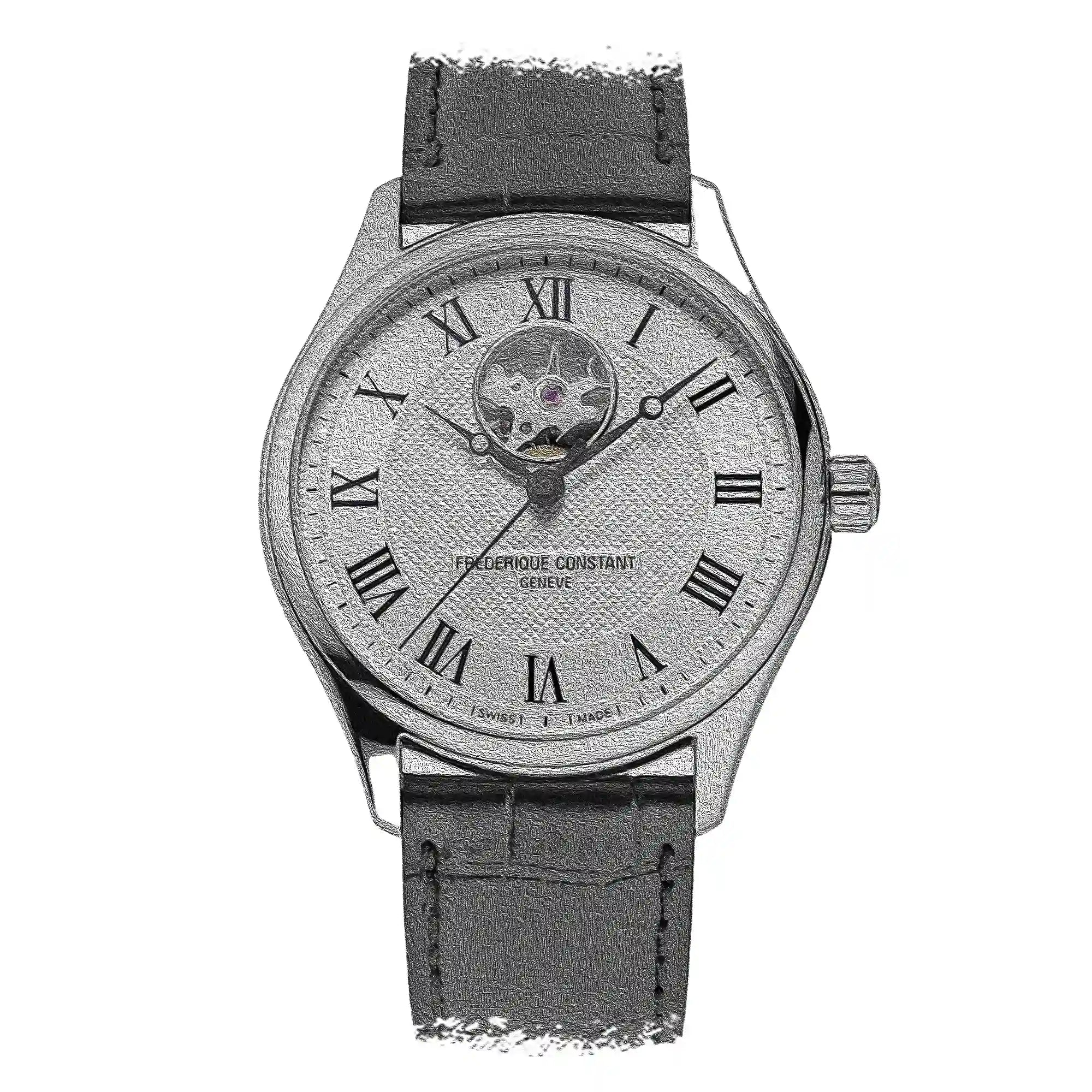 Frederique Constant Classic Heart Beat Automatik Silber