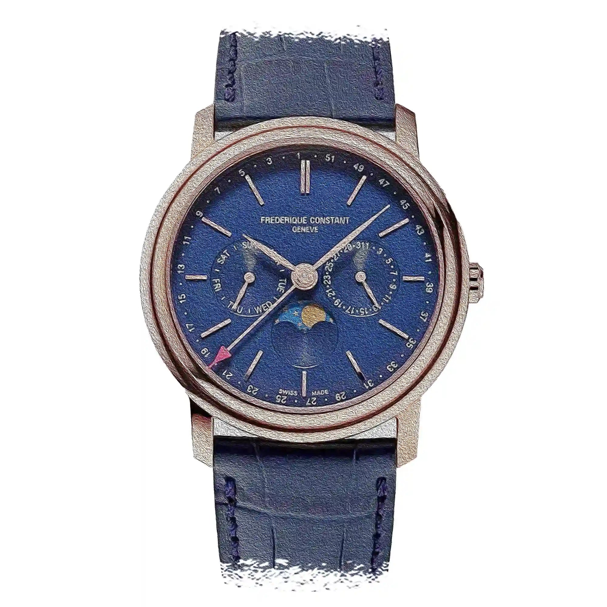 Frederique Constant Classics Quartz Blue 40mm