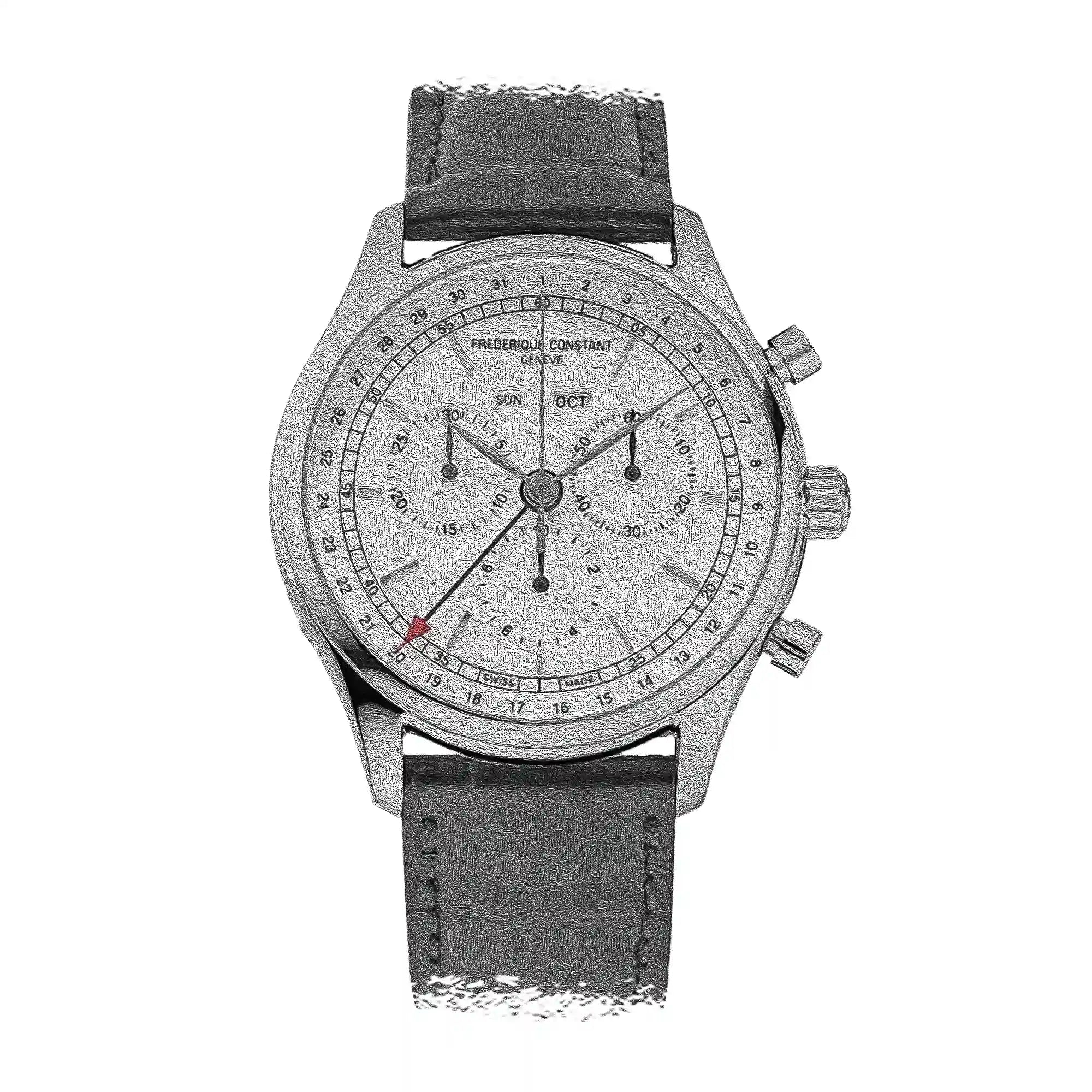 Frederique Constant Classics Quarz Silber