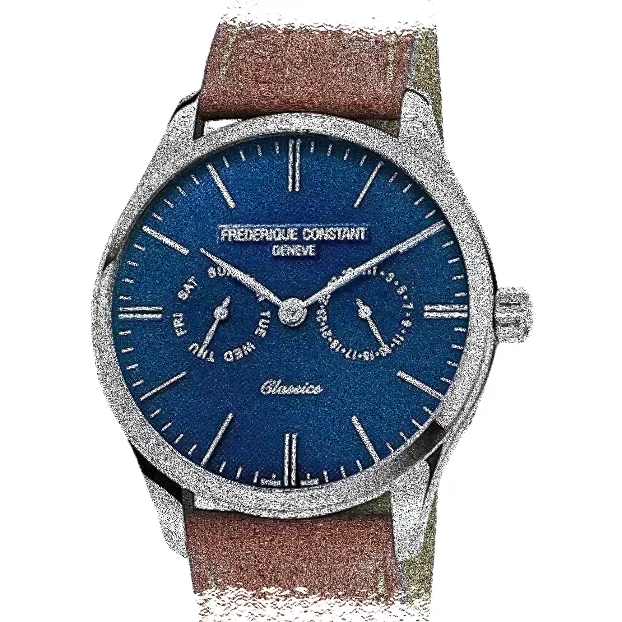 Frederique Constant Classics Quartz Blue 40mm