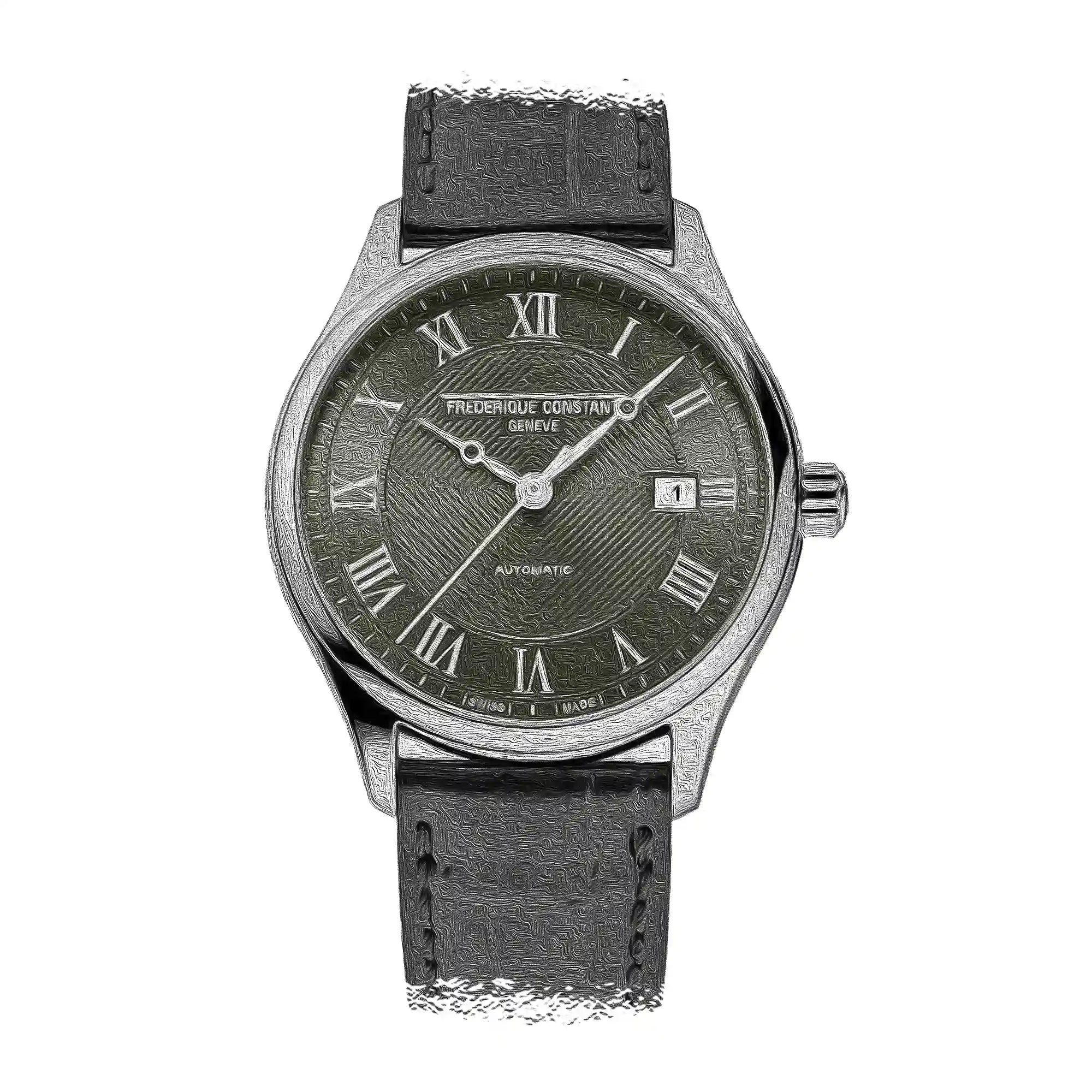 Frederique Constant Classics Index Automatik Automatik Schwarz