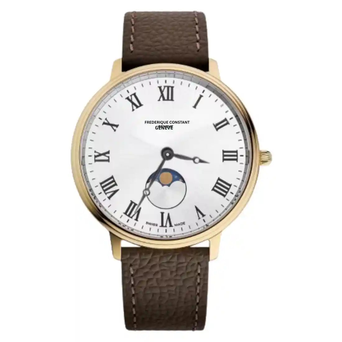 Frederique Constant Classics Moneta Quartz Silver 38mm