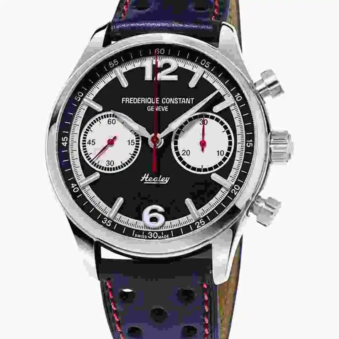 Frederique Constant Vintage Rally Healey Chronograph Automatic Automatic Blue 42mm