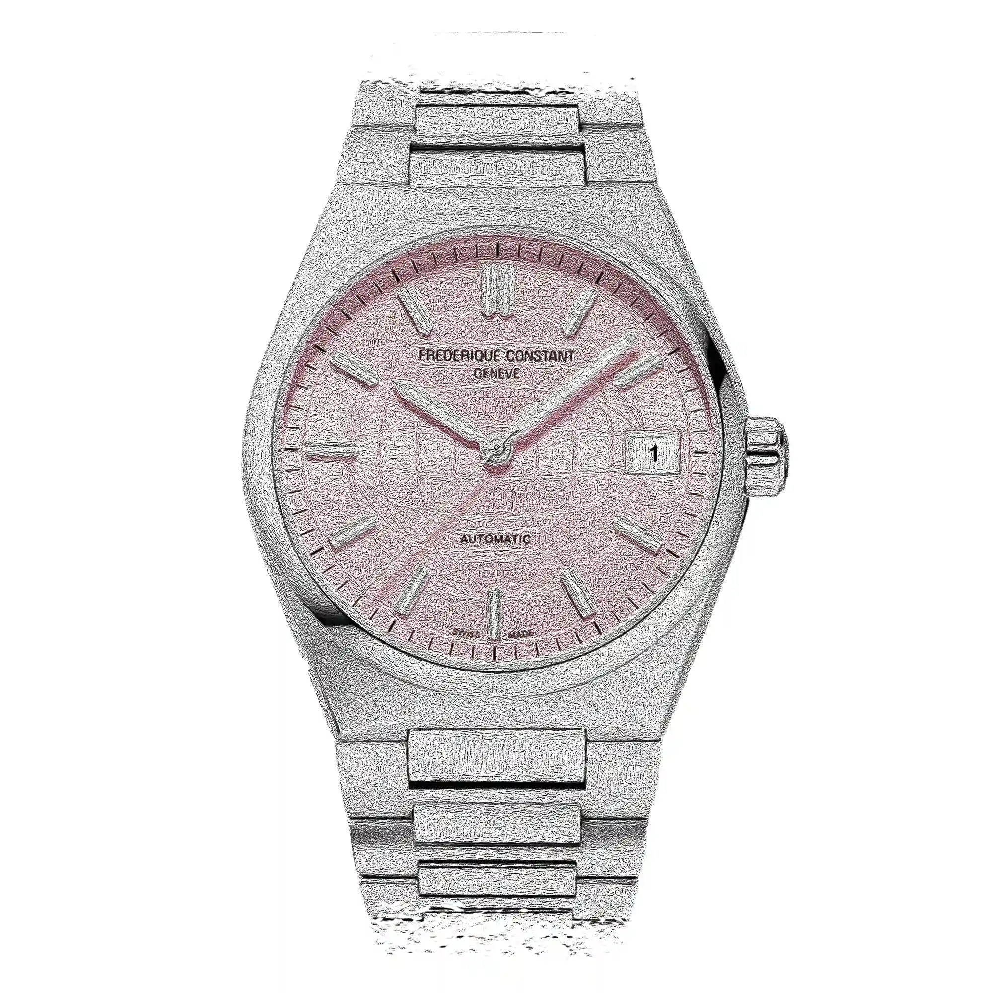 Frederique Constant Highlife Automatic Pink 34mm
