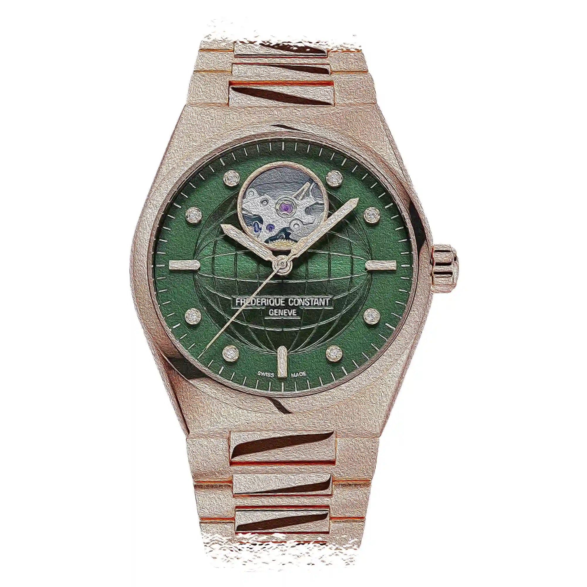 Frederique Constant Highlife Automatic Groen 34 mm