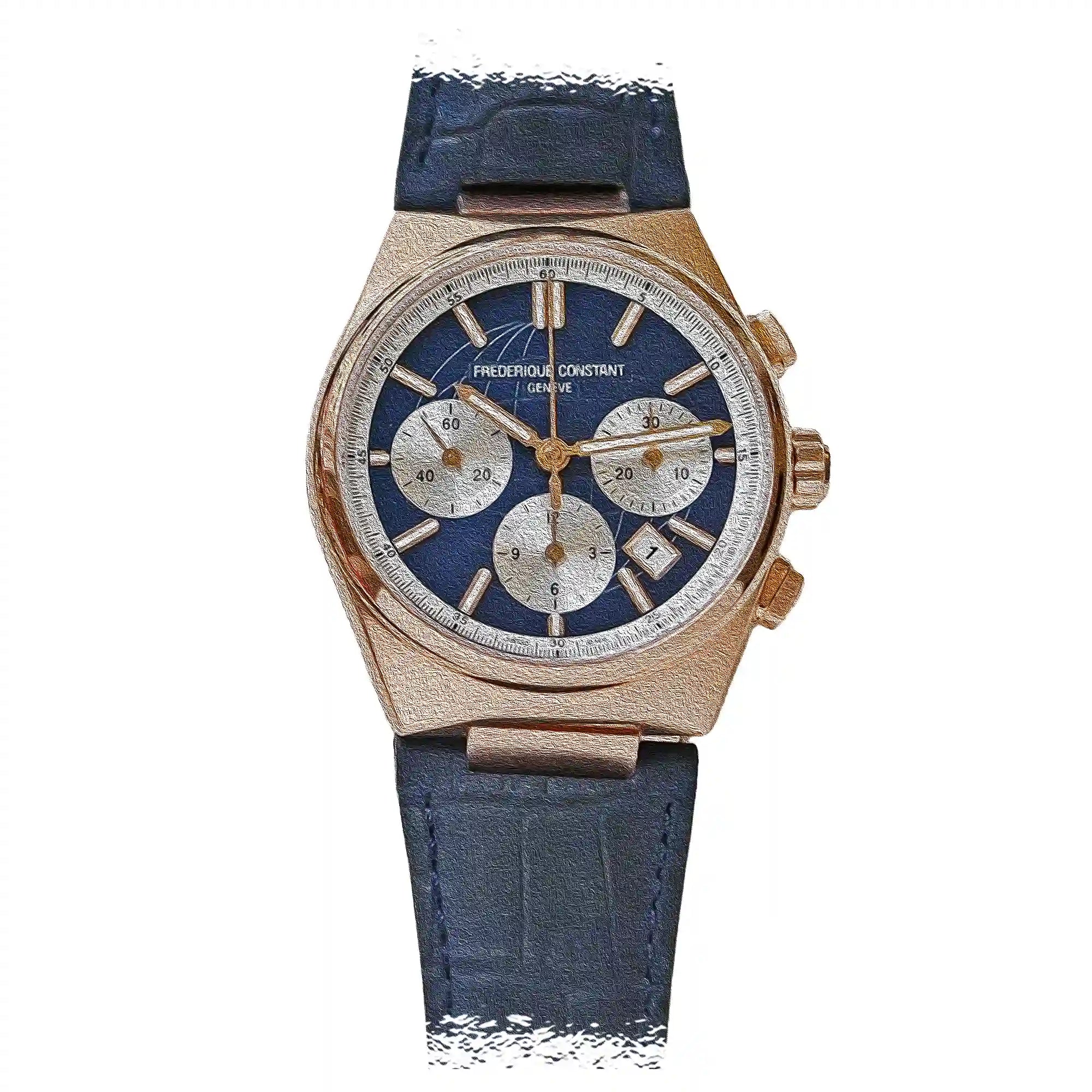 Frederique Constant Highlife Automatic Blue 41 mm