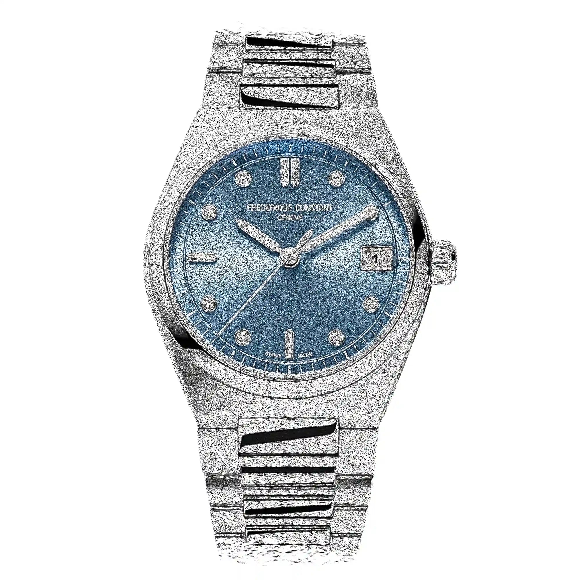 Frederique Constant Highlife Ladies Quartz Blue 31mm