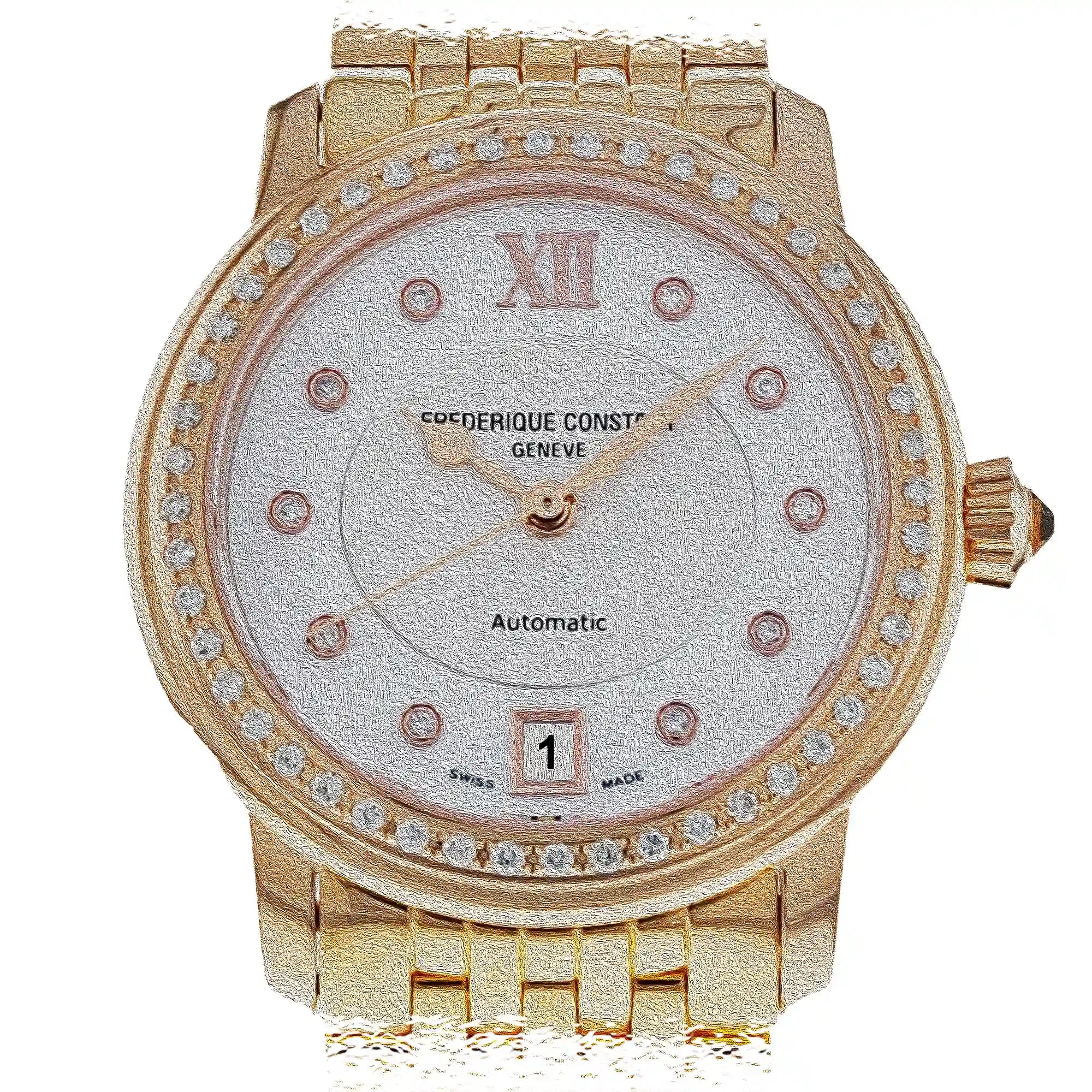 Frederique Constant DamenuhrAutomatik Weiß