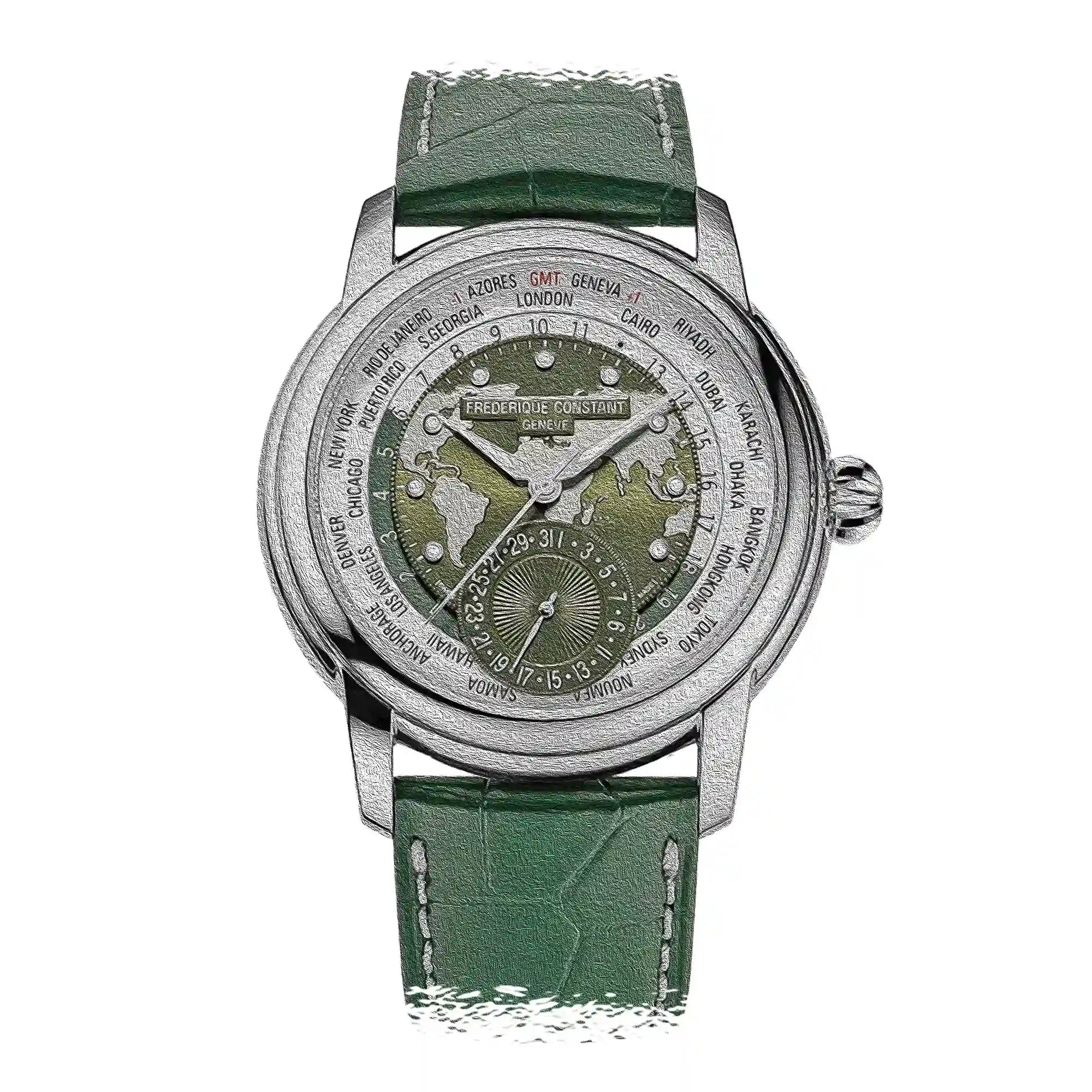 Frederique Constant Manufacture Automatic Green 42mm