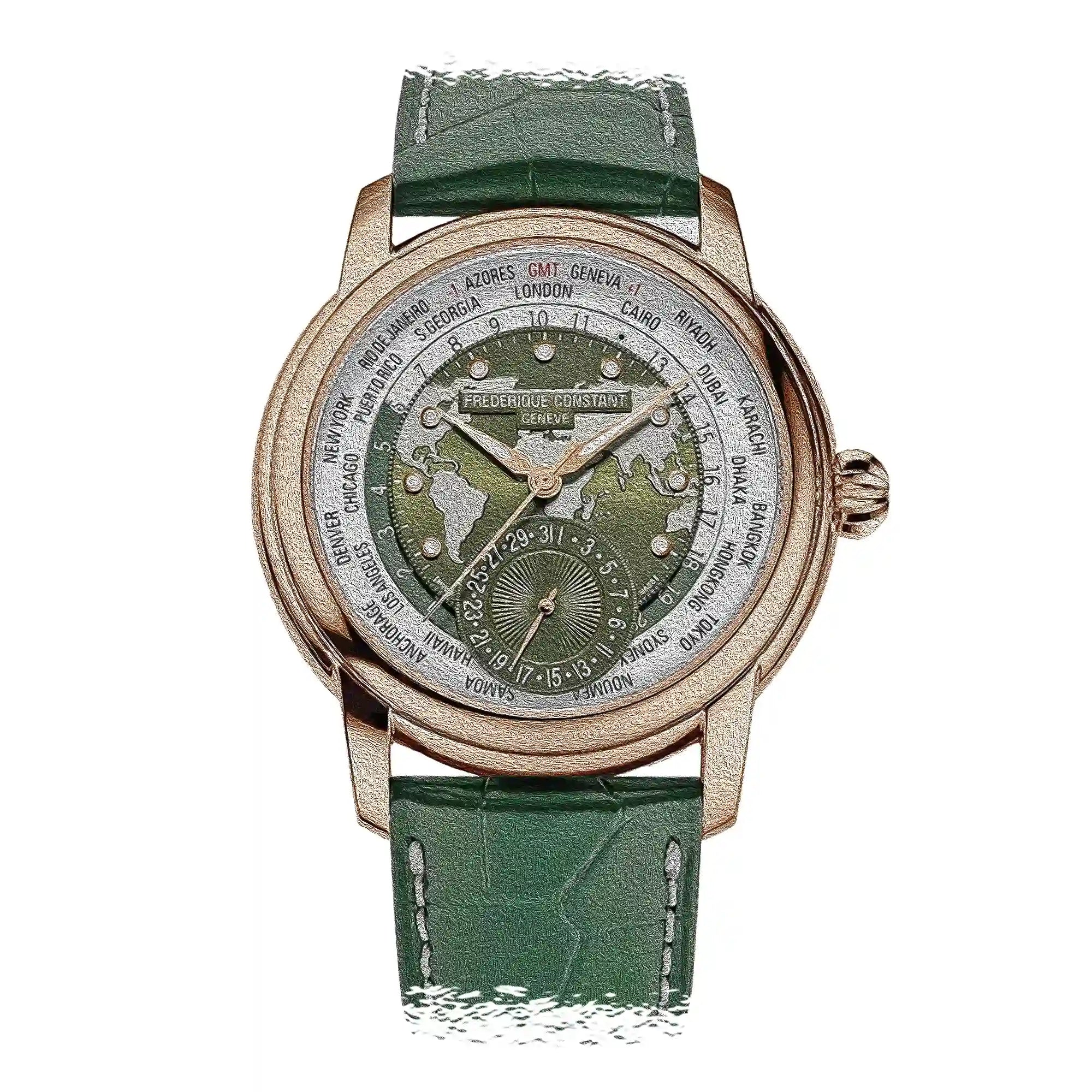 Frederique Constant Manufacture Automatic Green 42mm