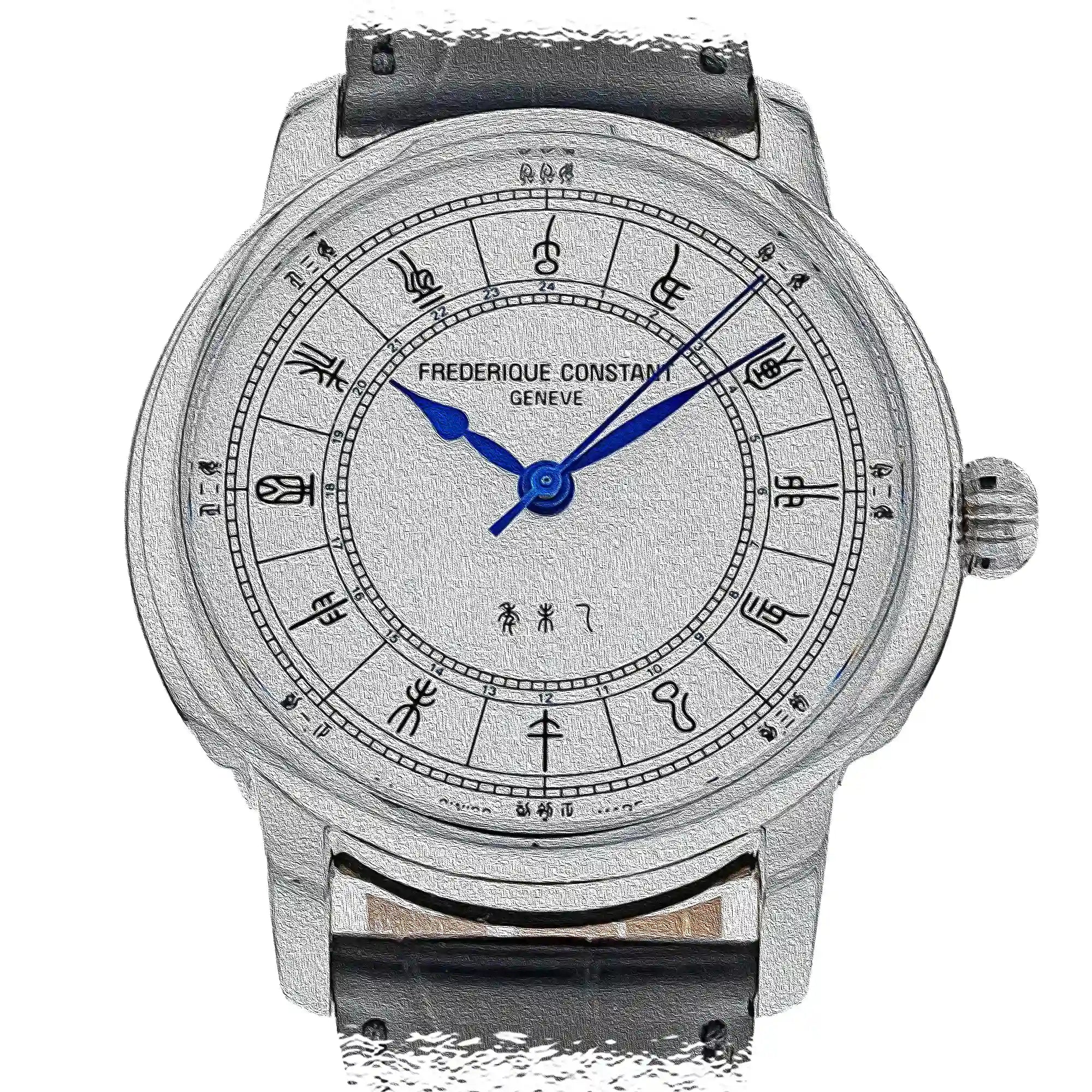 Frederique Constant Manufacture Automatic Silver 41mm