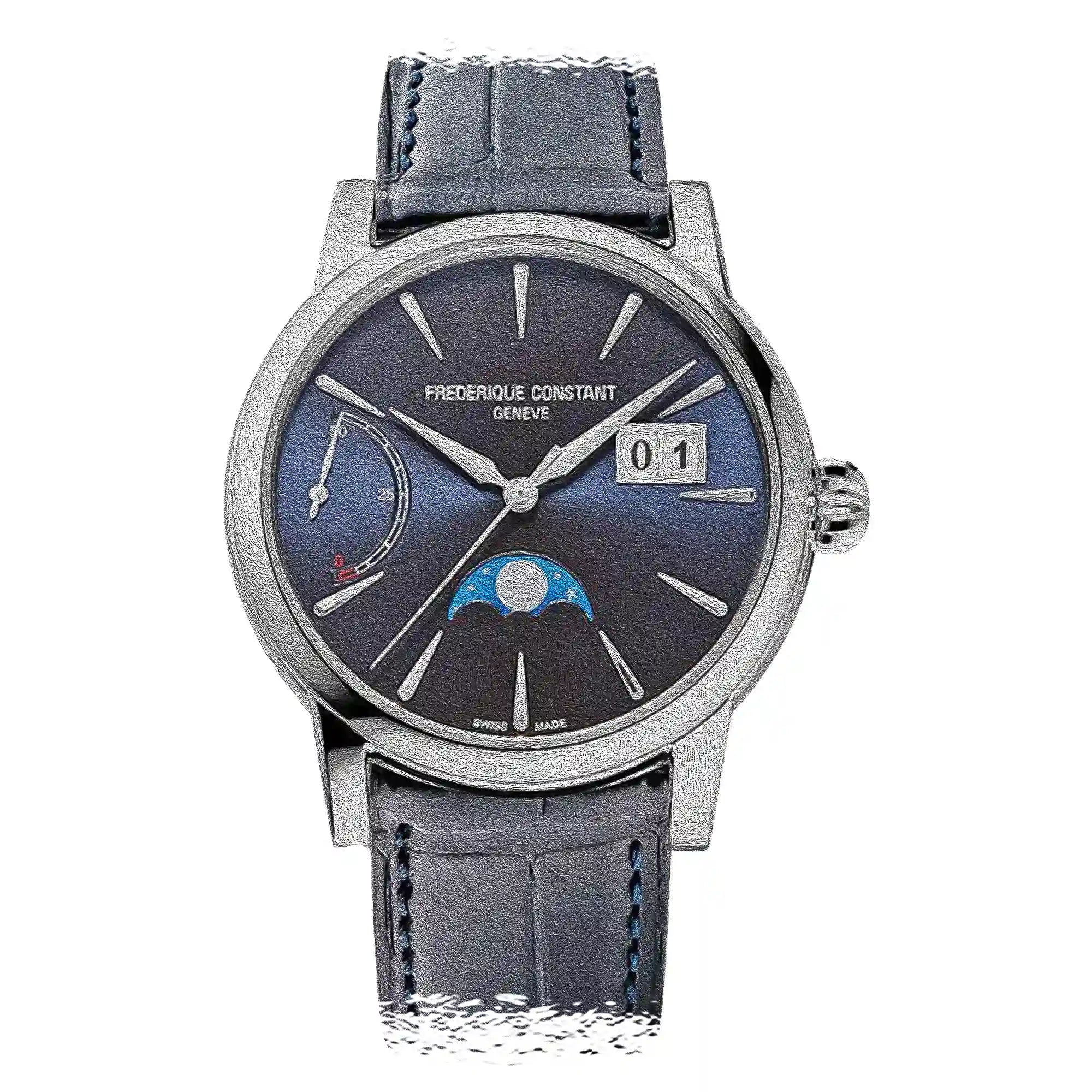 Frederique Constant Manufacture Automatic Blue 40 mm