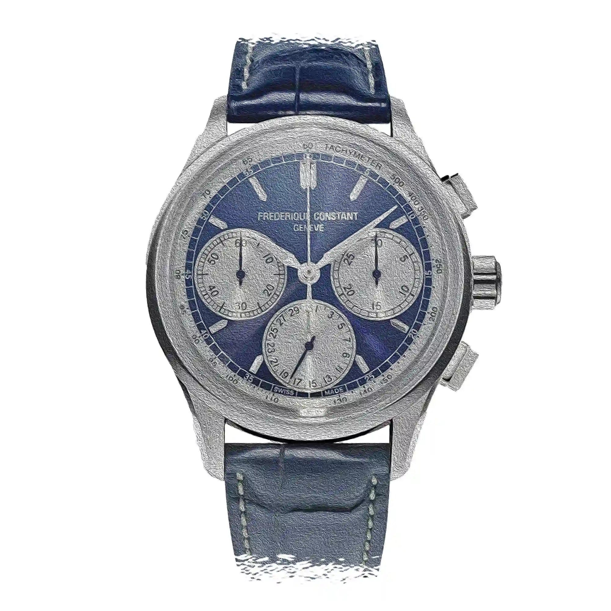 Frederique Constant Manufacture Automatic Blue 42mm