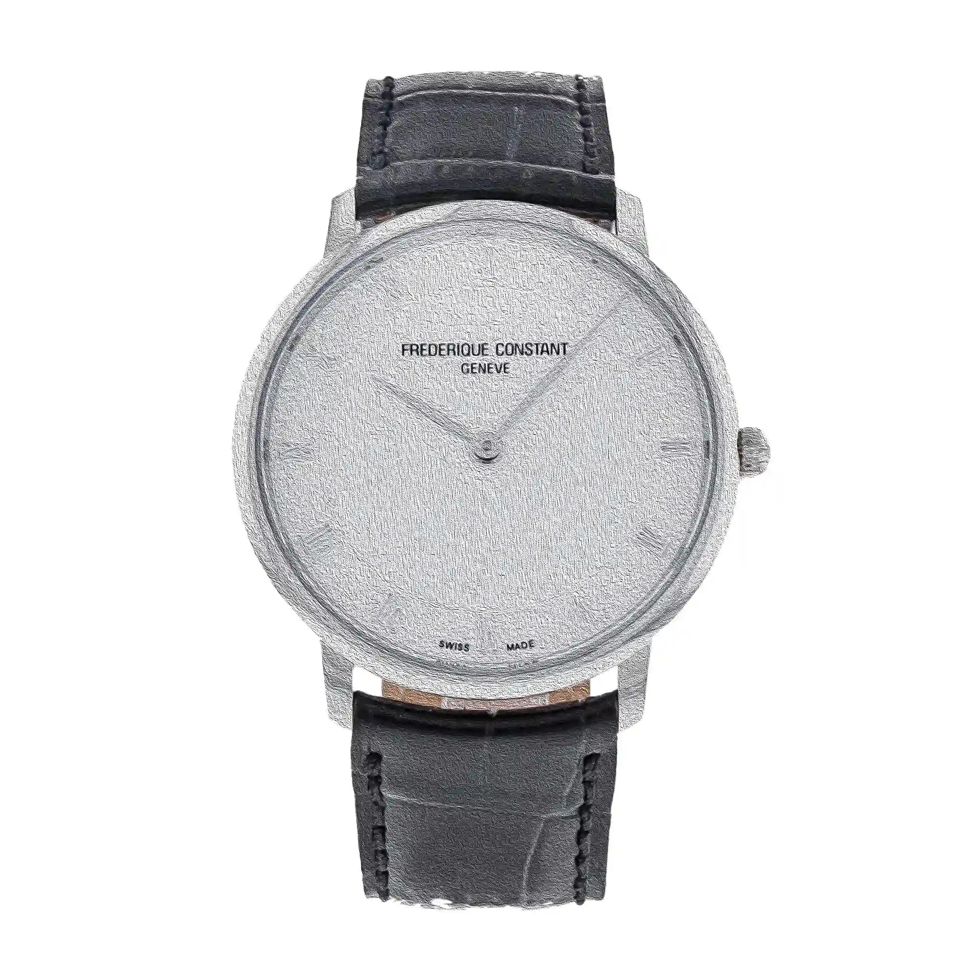 Frederique Constant Slimline Quarz Silber