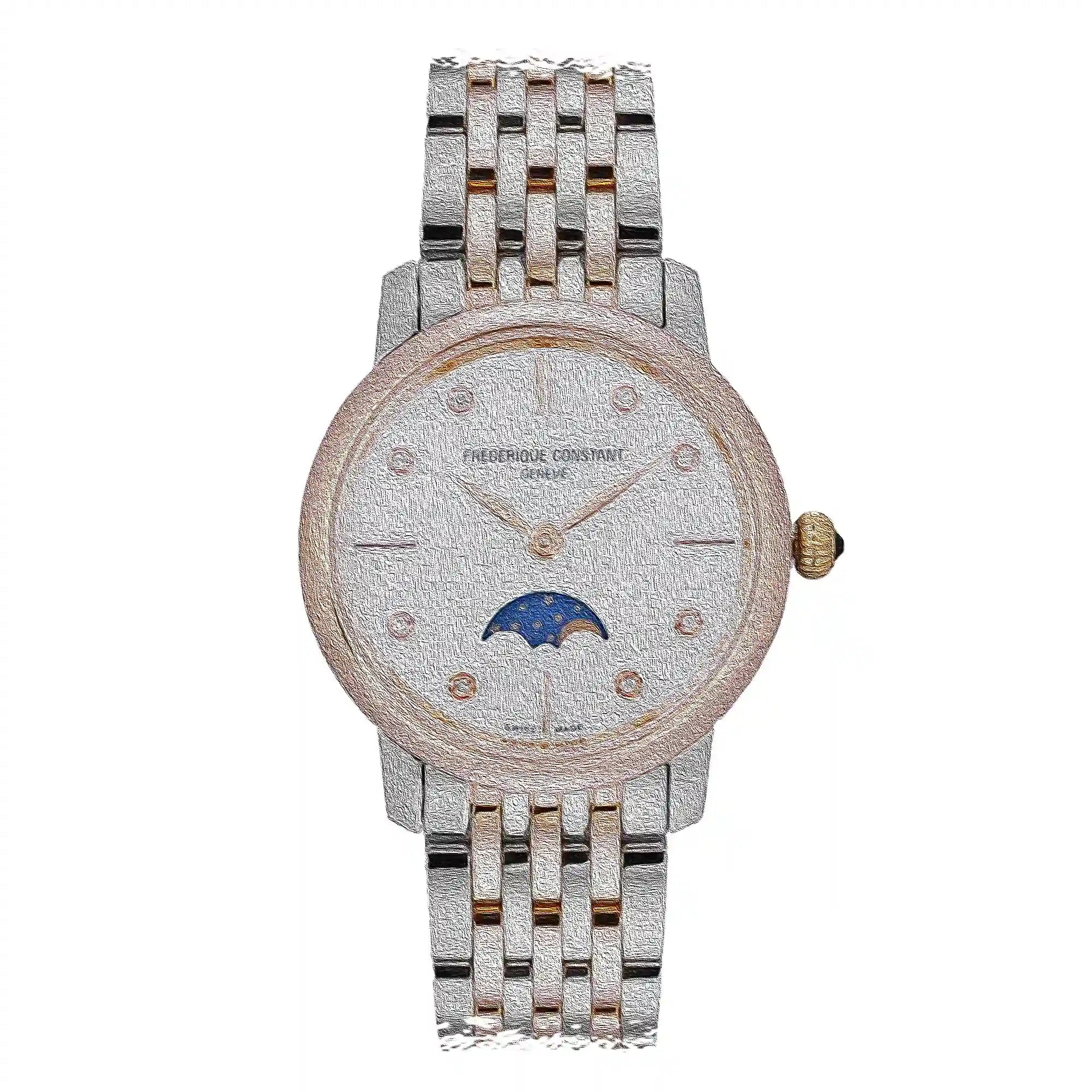 Frederique Constant Slimline Quarz Perlmutt