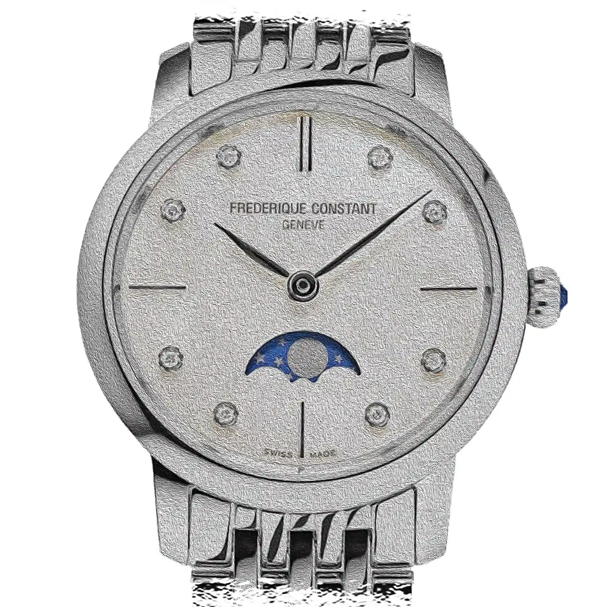 Frederique Constant Slimline Quarz Perlmutt