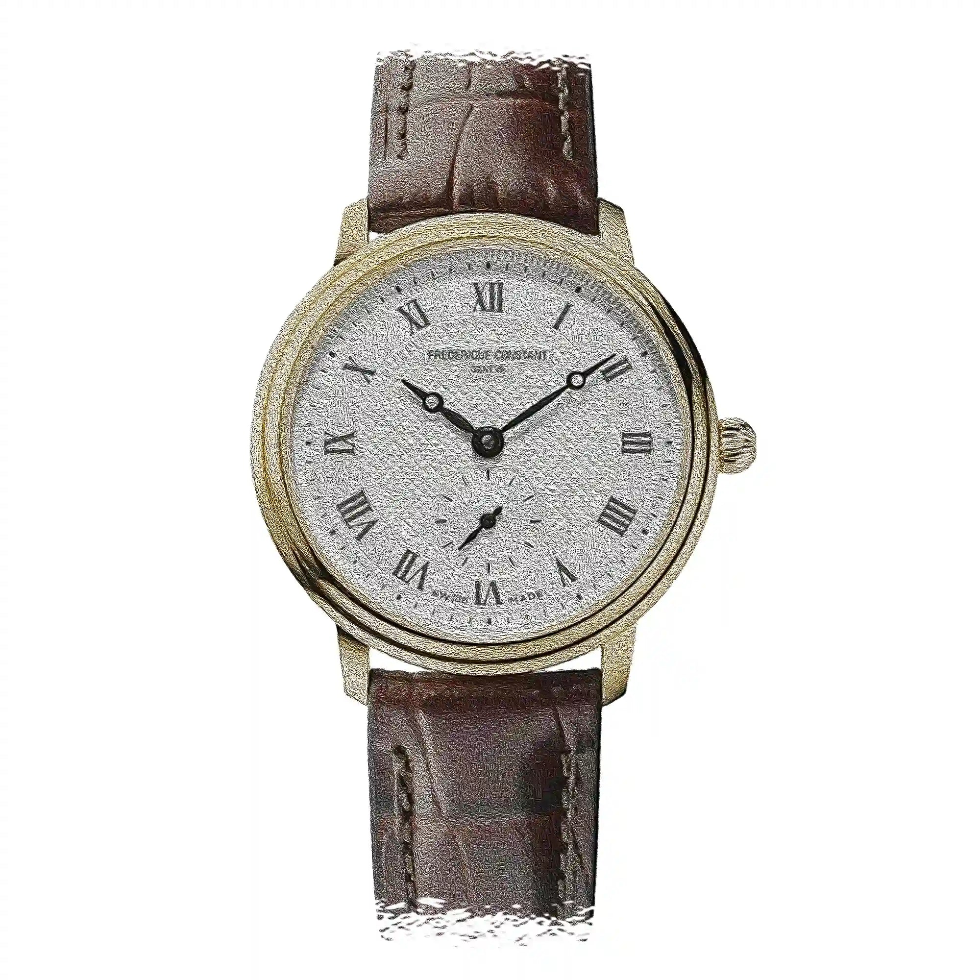 Frederique Constant Slimline Quarz Silber