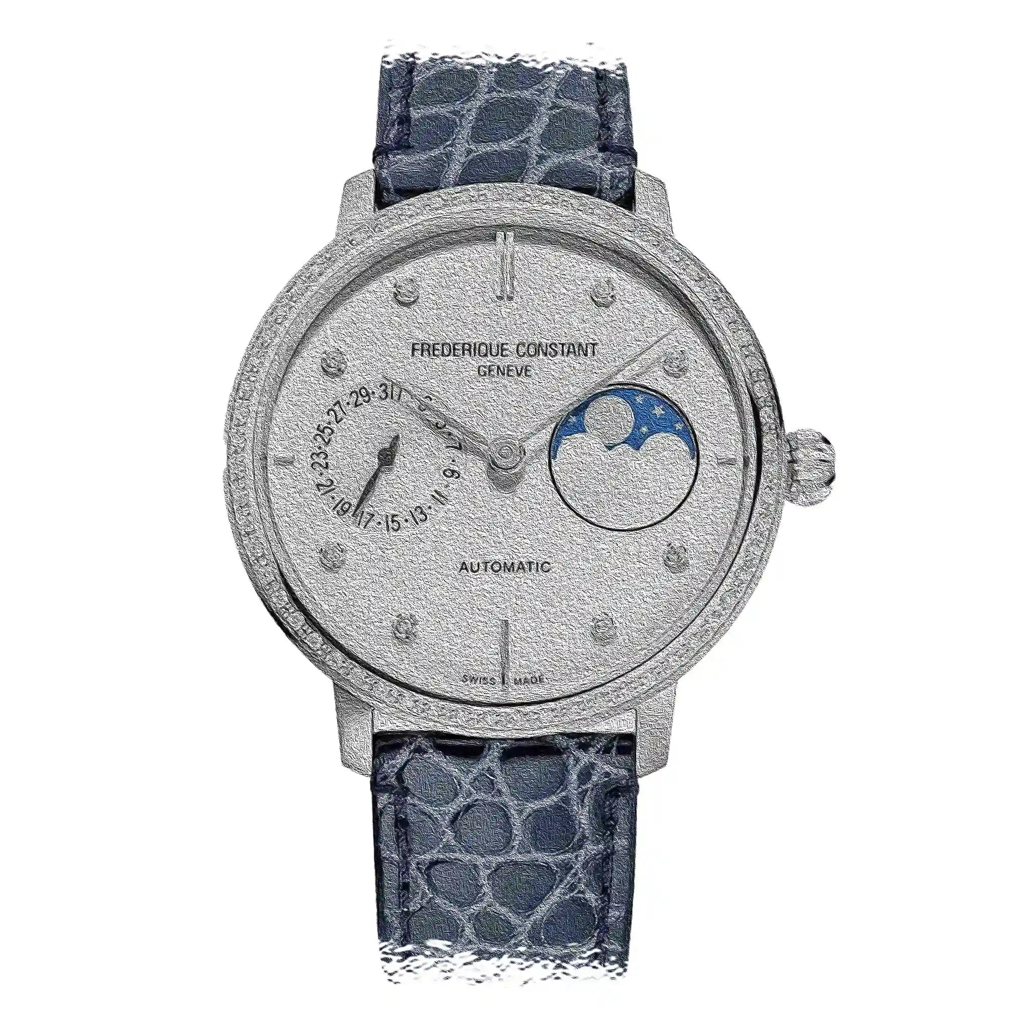 Frederique Constant Slimline Automatik Silber
