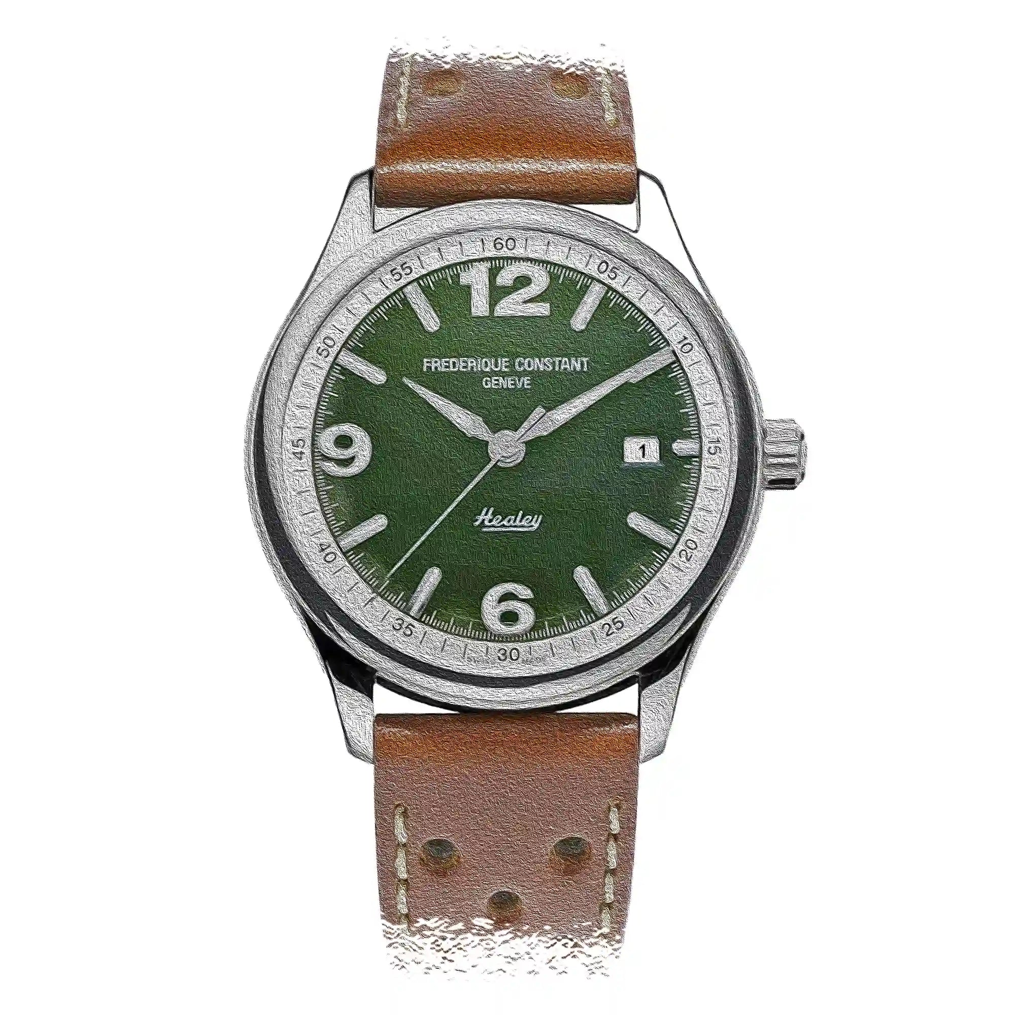 Frederique Constant Vintage Rally Automatik Grün